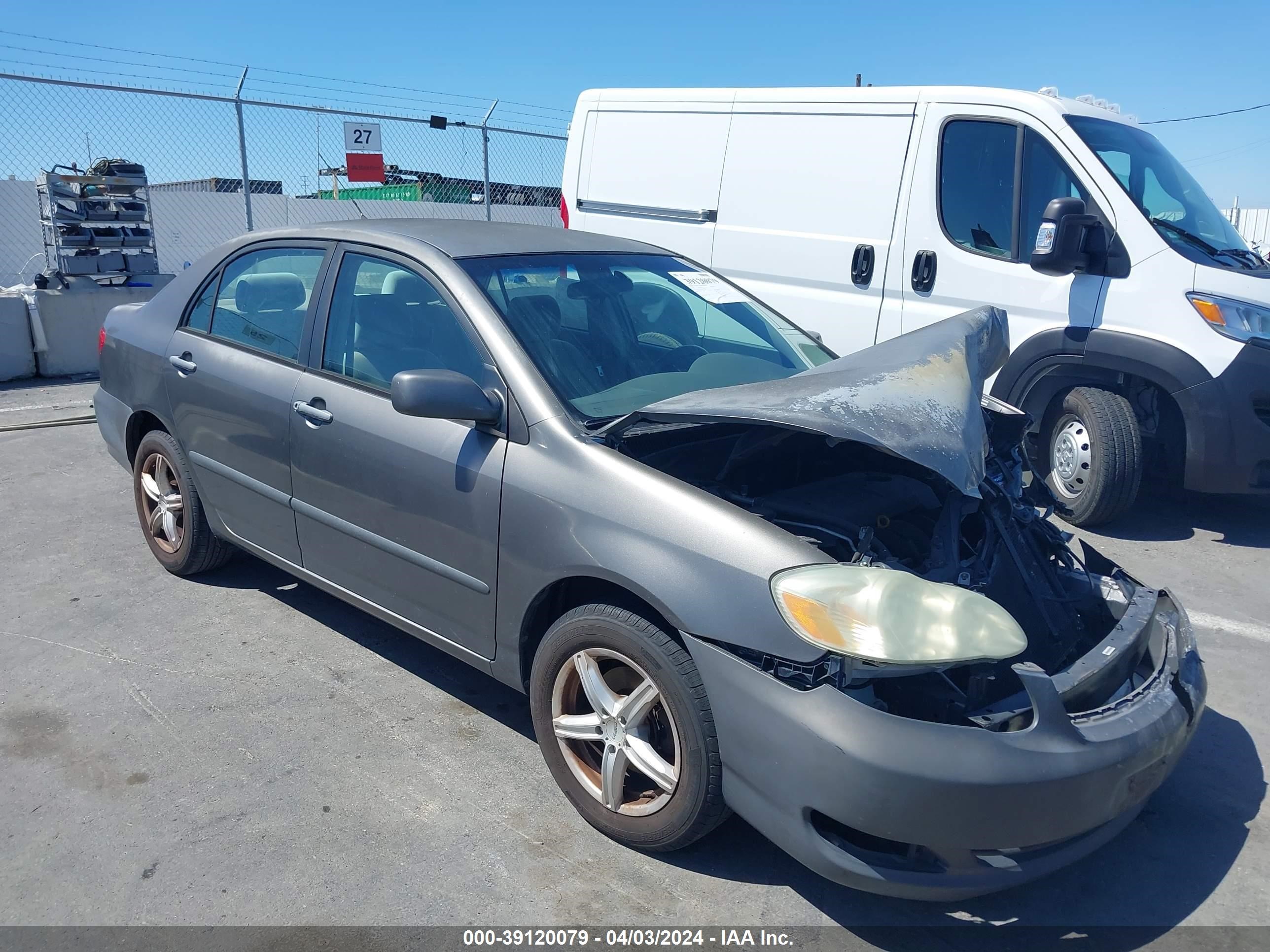 toyota corolla 2007 1nxbr30e57z835862