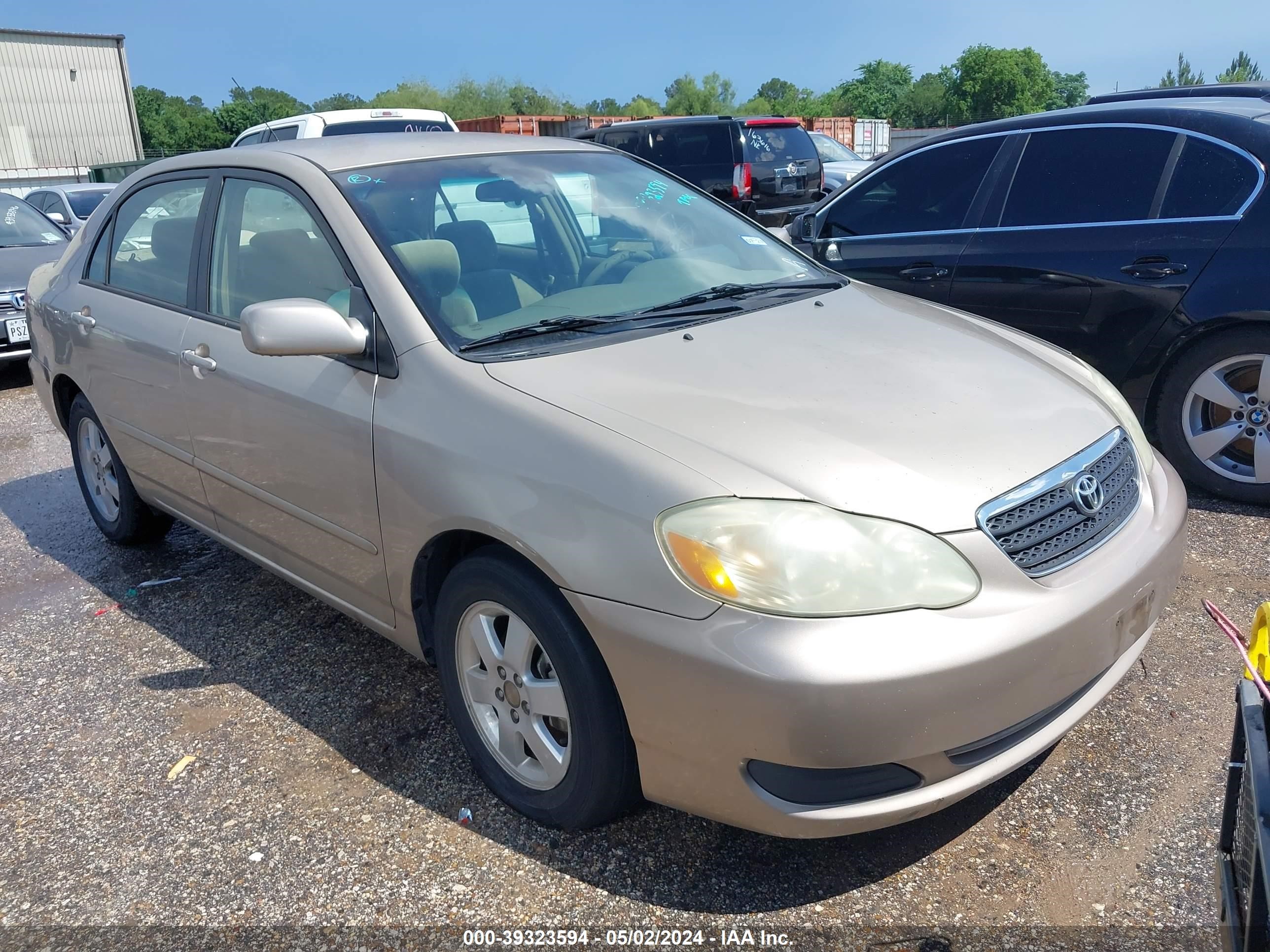 toyota corolla 2005 1nxbr30e65z549905