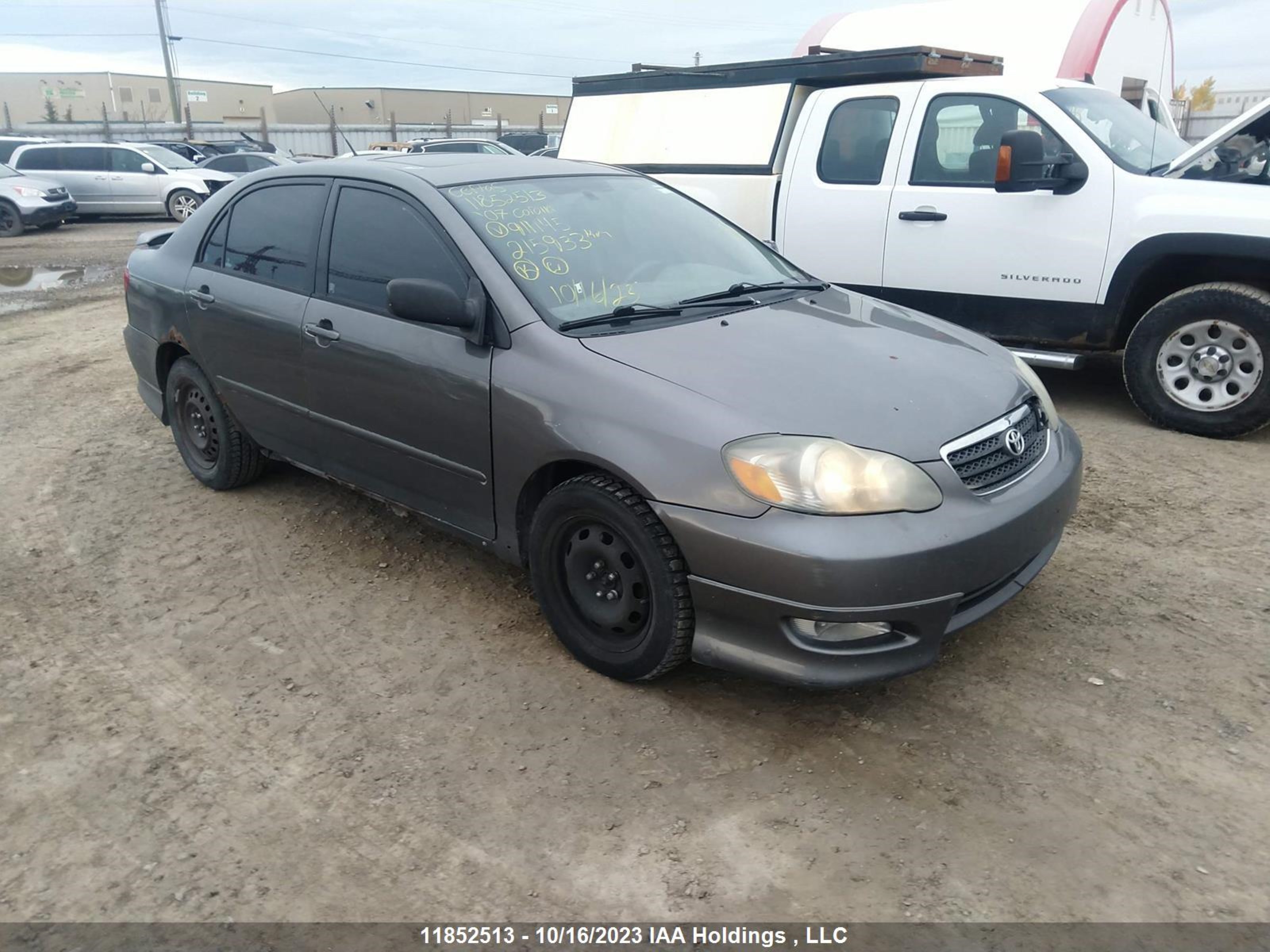 toyota corolla 2007 1nxbr30e77z911145