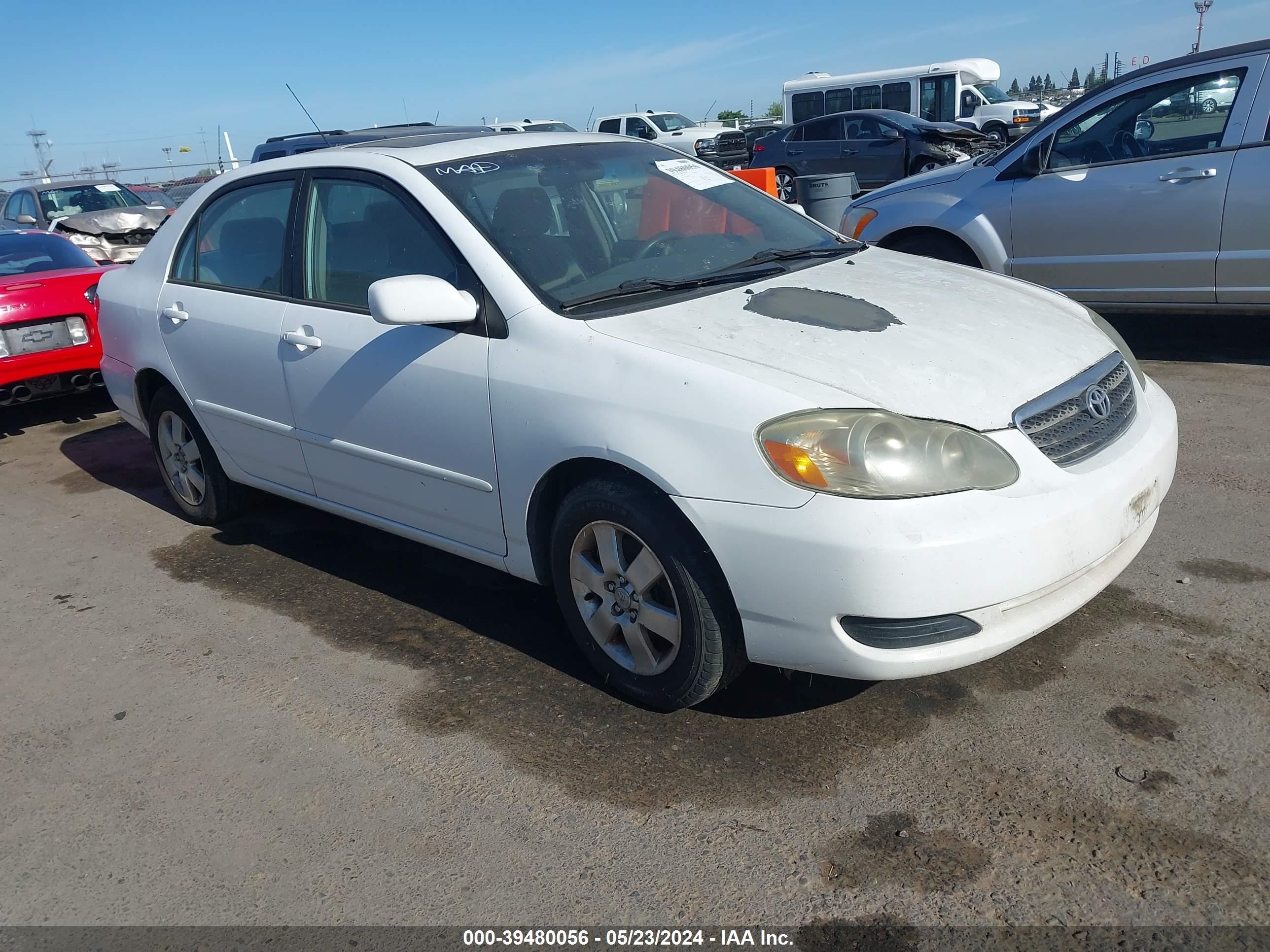 toyota corolla 2007 1nxbr30e87z836696