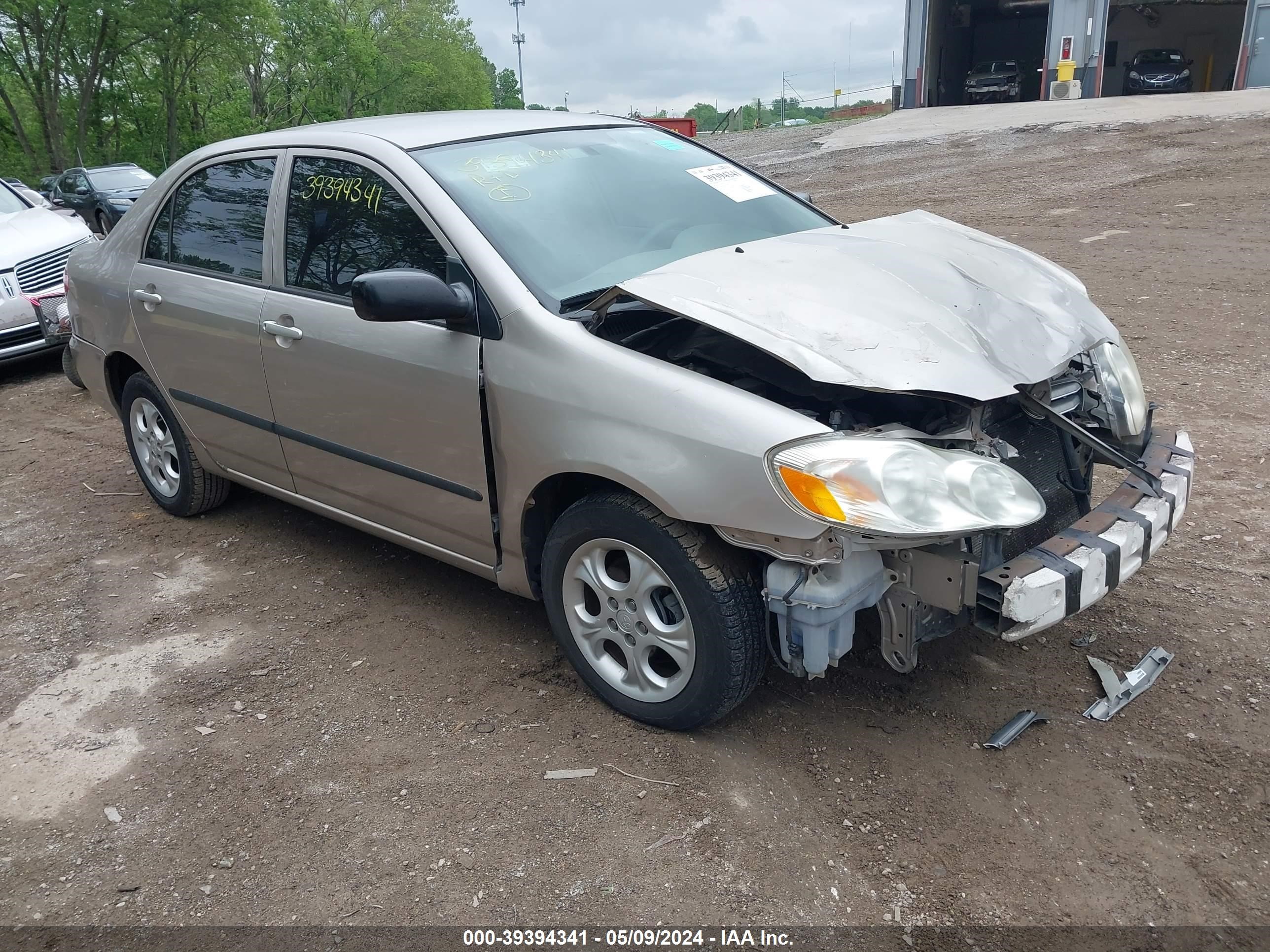 toyota corolla 2003 1nxbr32e03z047840