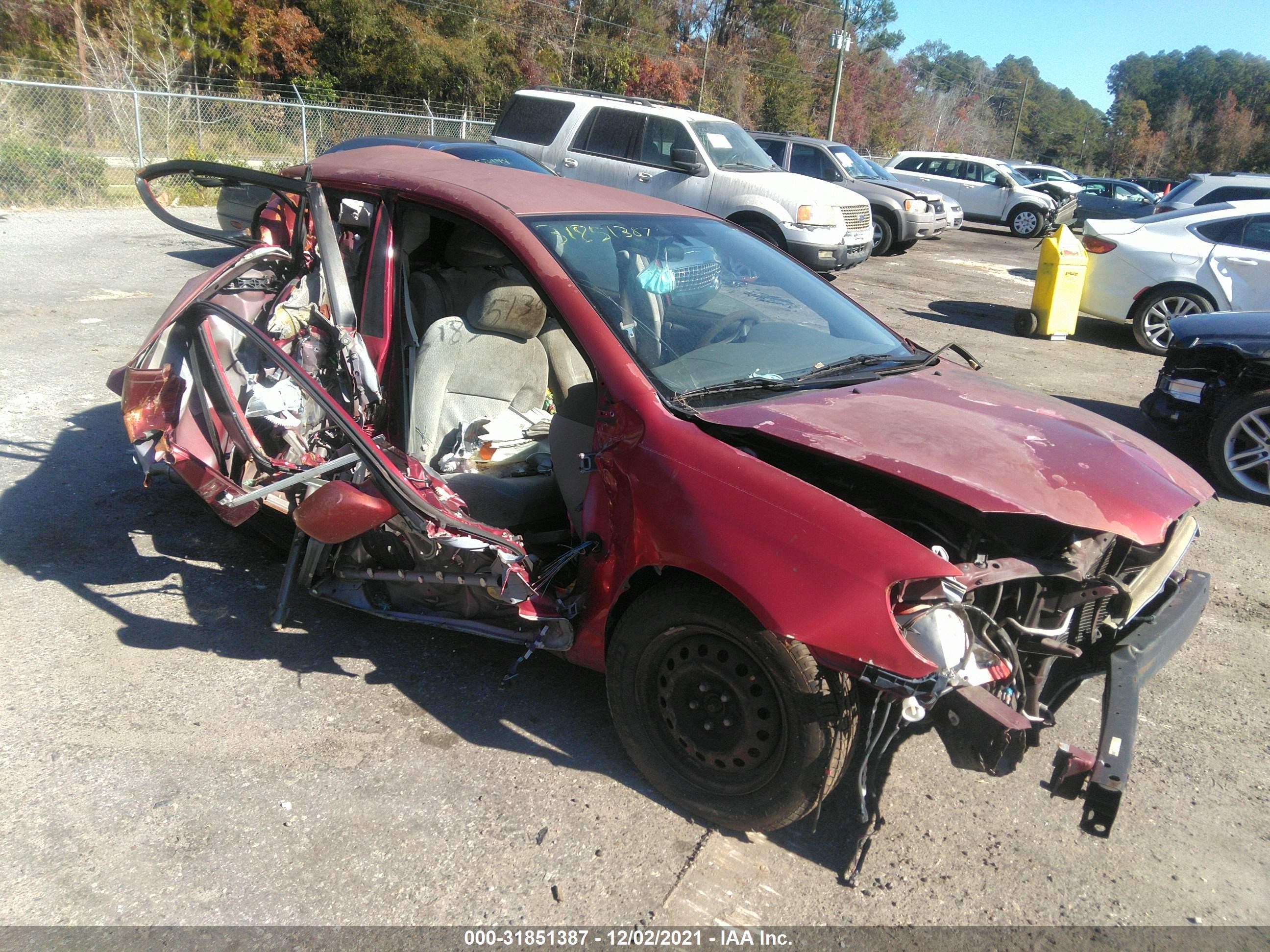 toyota corolla 2003 1nxbr32e03z111780