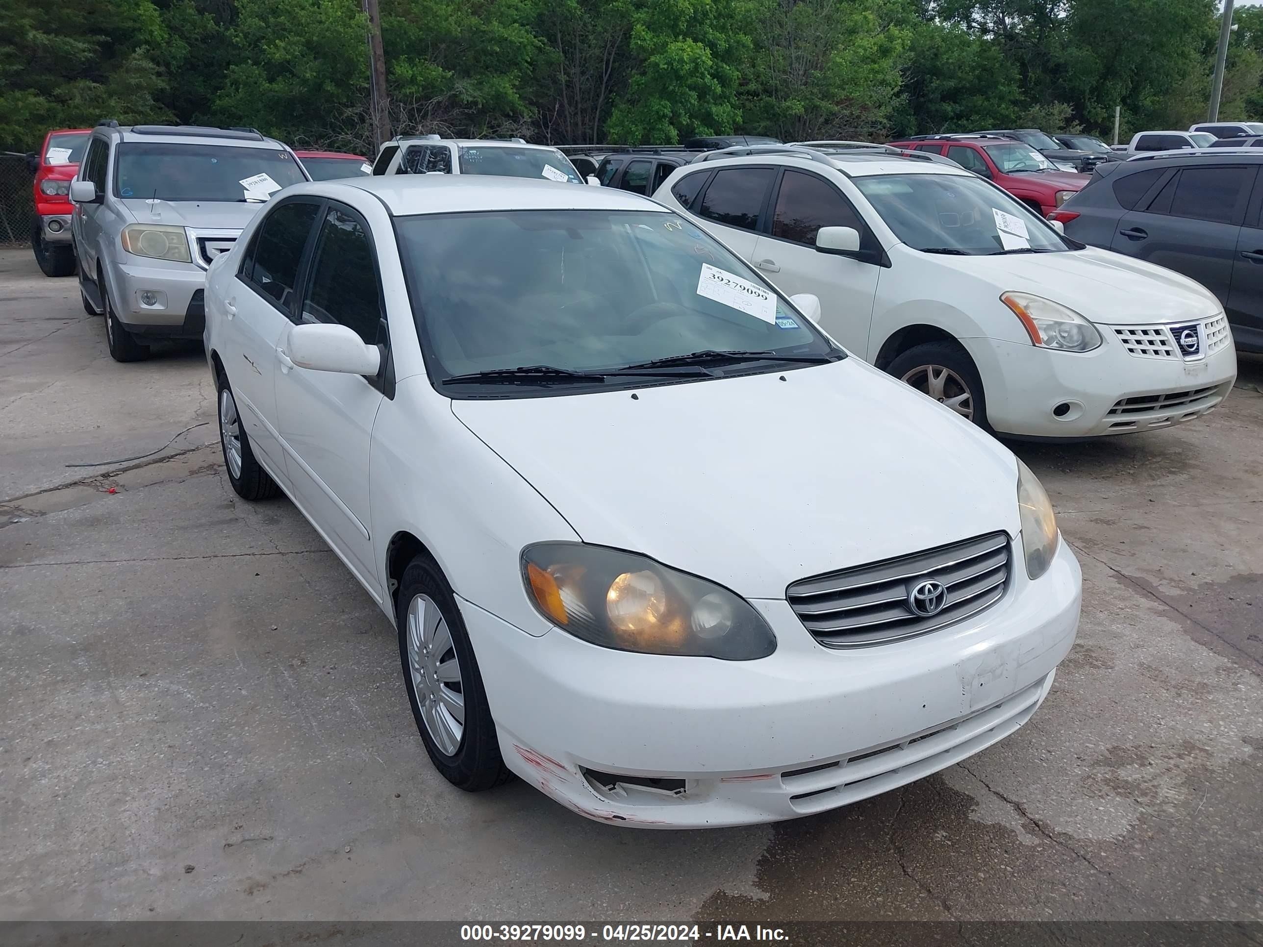 toyota corolla 2004 1nxbr32e14z336324