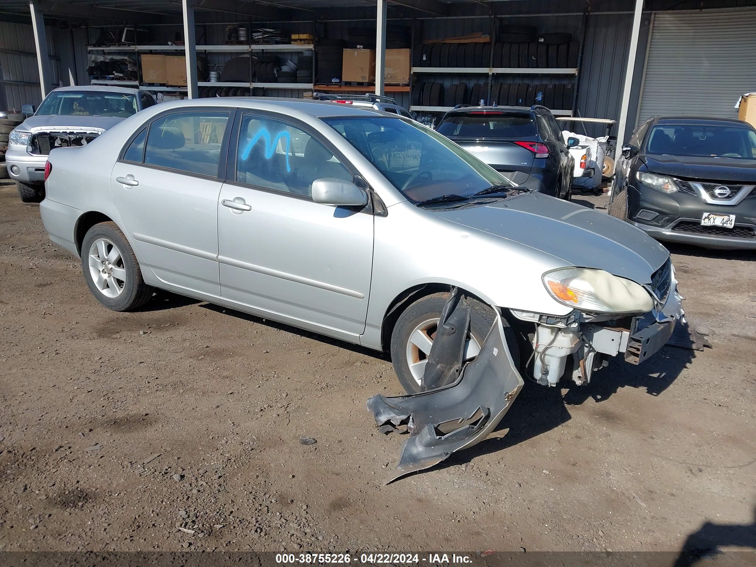 toyota corolla 2003 1nxbr32e23z134980