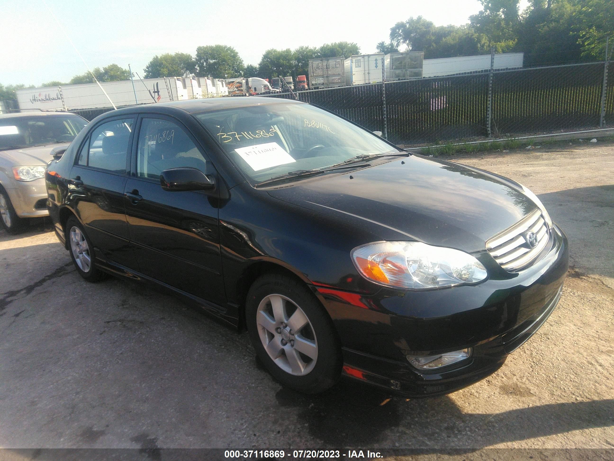 toyota corolla 2003 1nxbr32e23z159538