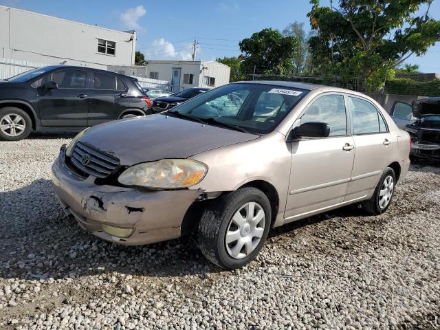 toyota corolla ce 2003 1nxbr32e23z165419