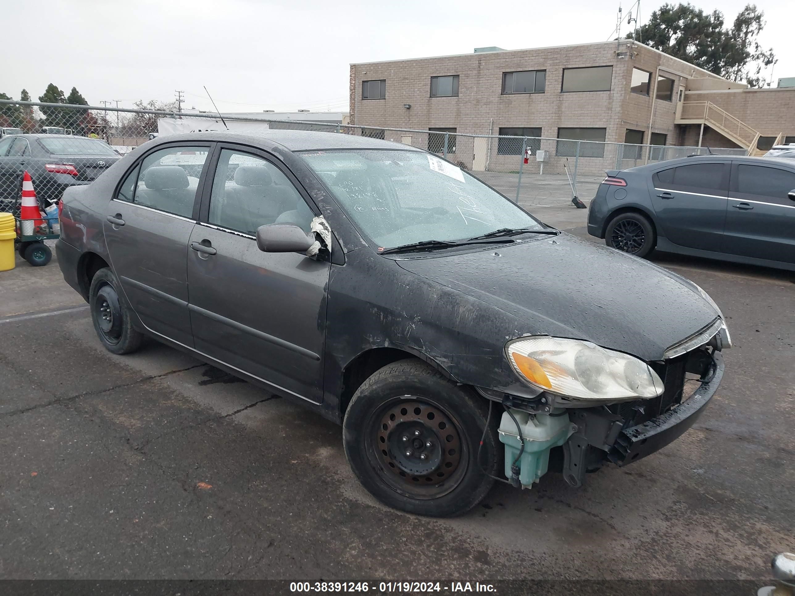 toyota corolla 2004 1nxbr32e24z233980