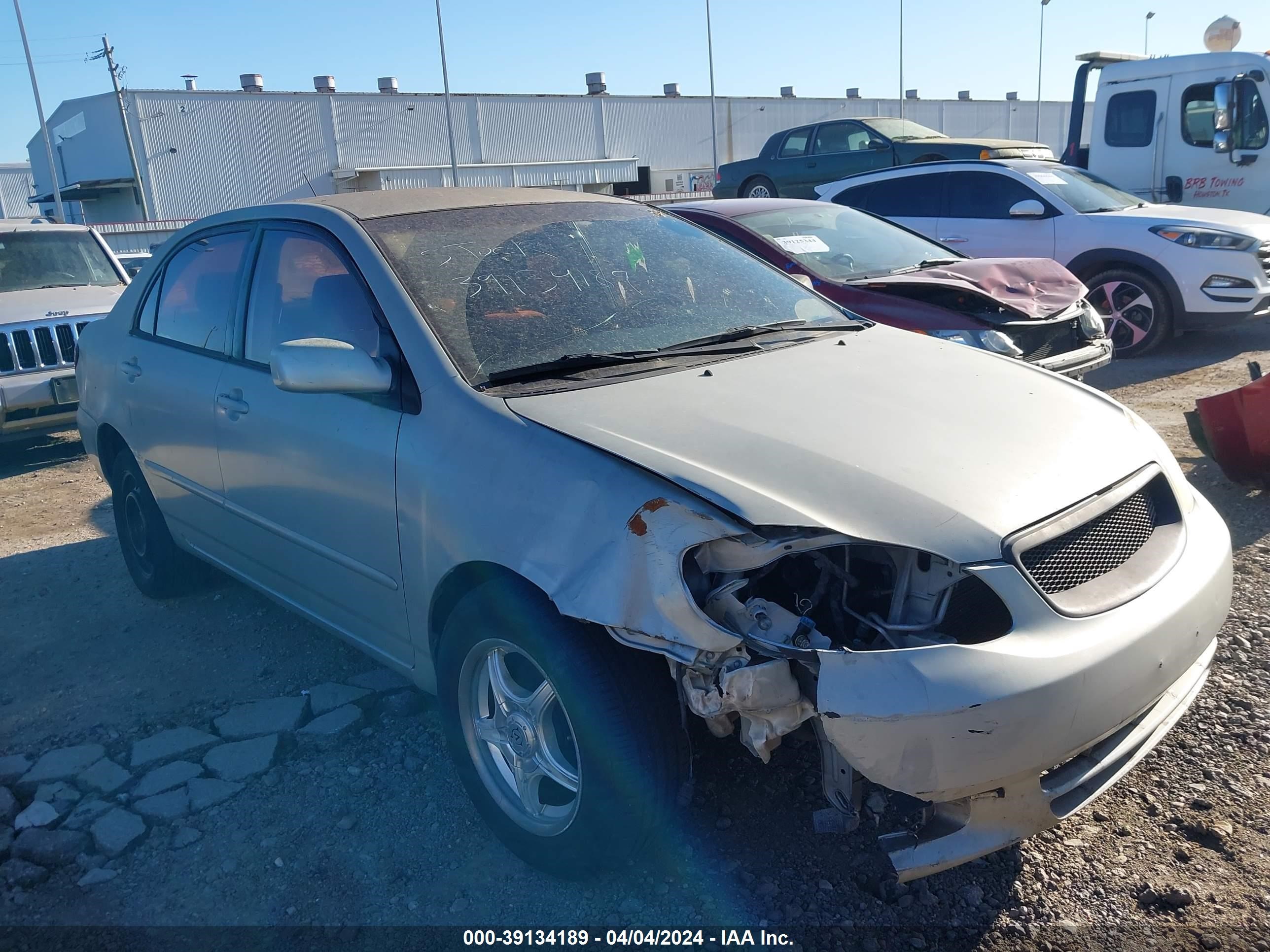 toyota corolla 2004 1nxbr32e24z270155