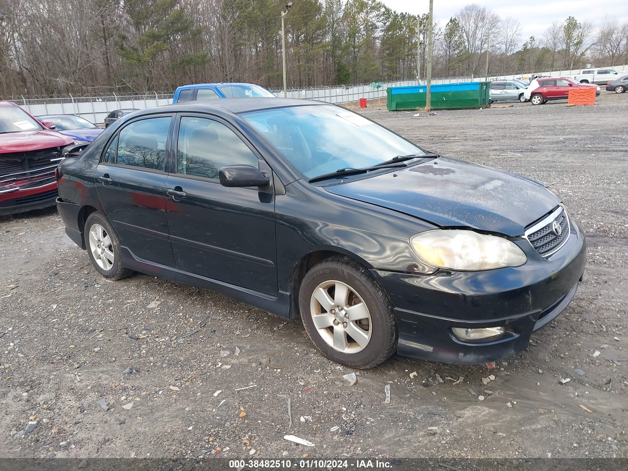 toyota corolla 2006 1nxbr32e26z578154