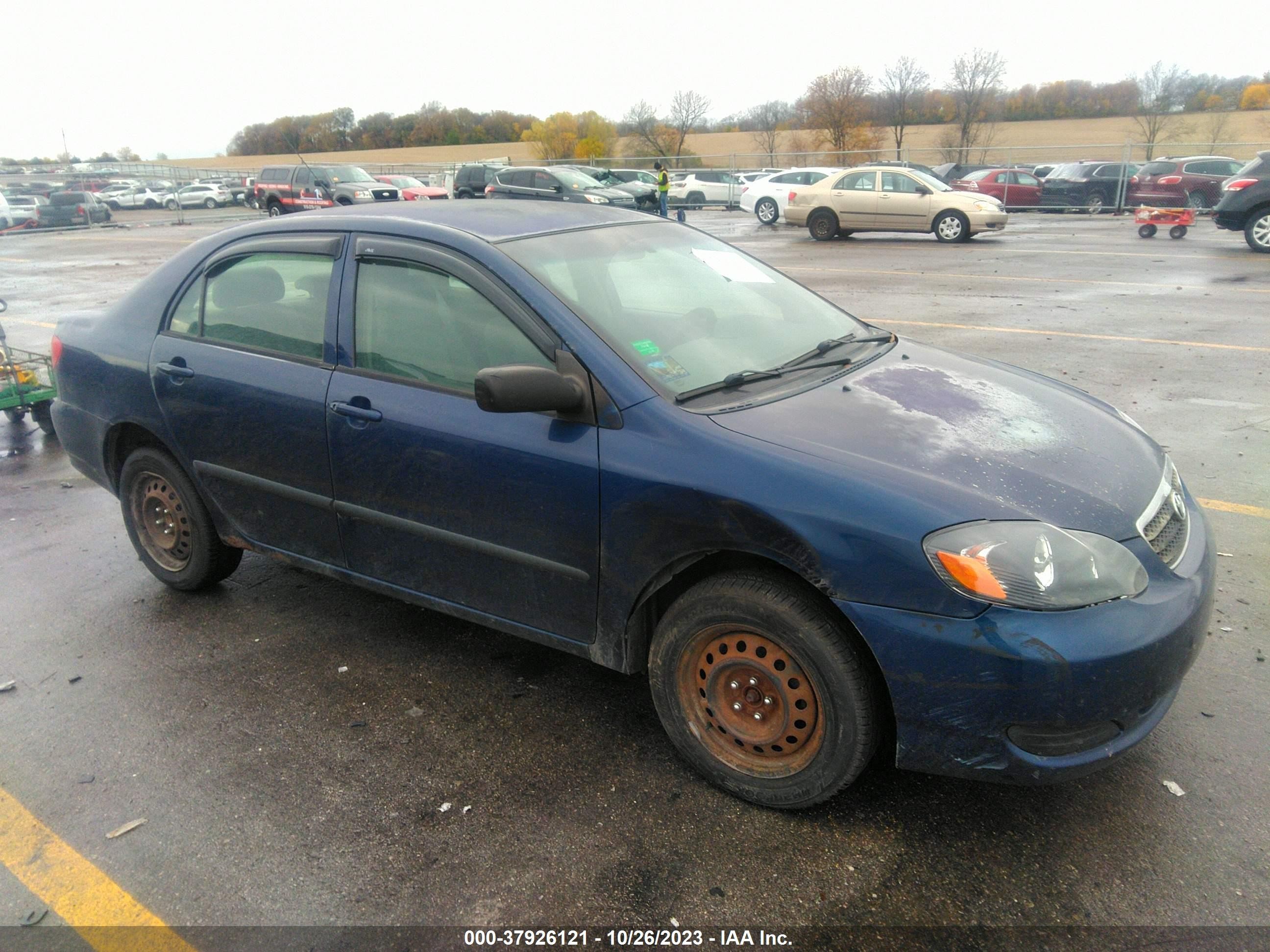 toyota corolla 2007 1nxbr32e27z816005