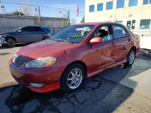 toyota corolla 2003 1nxbr32e33z097146