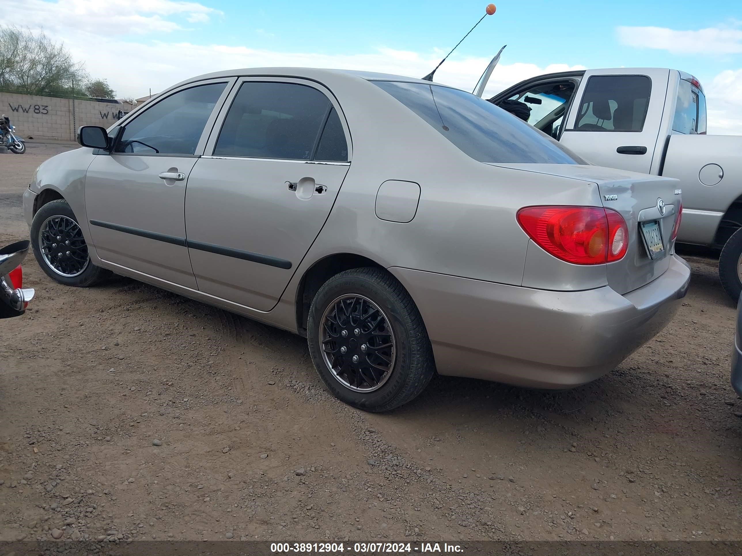 toyota corolla 2003 1nxbr32e33z136401