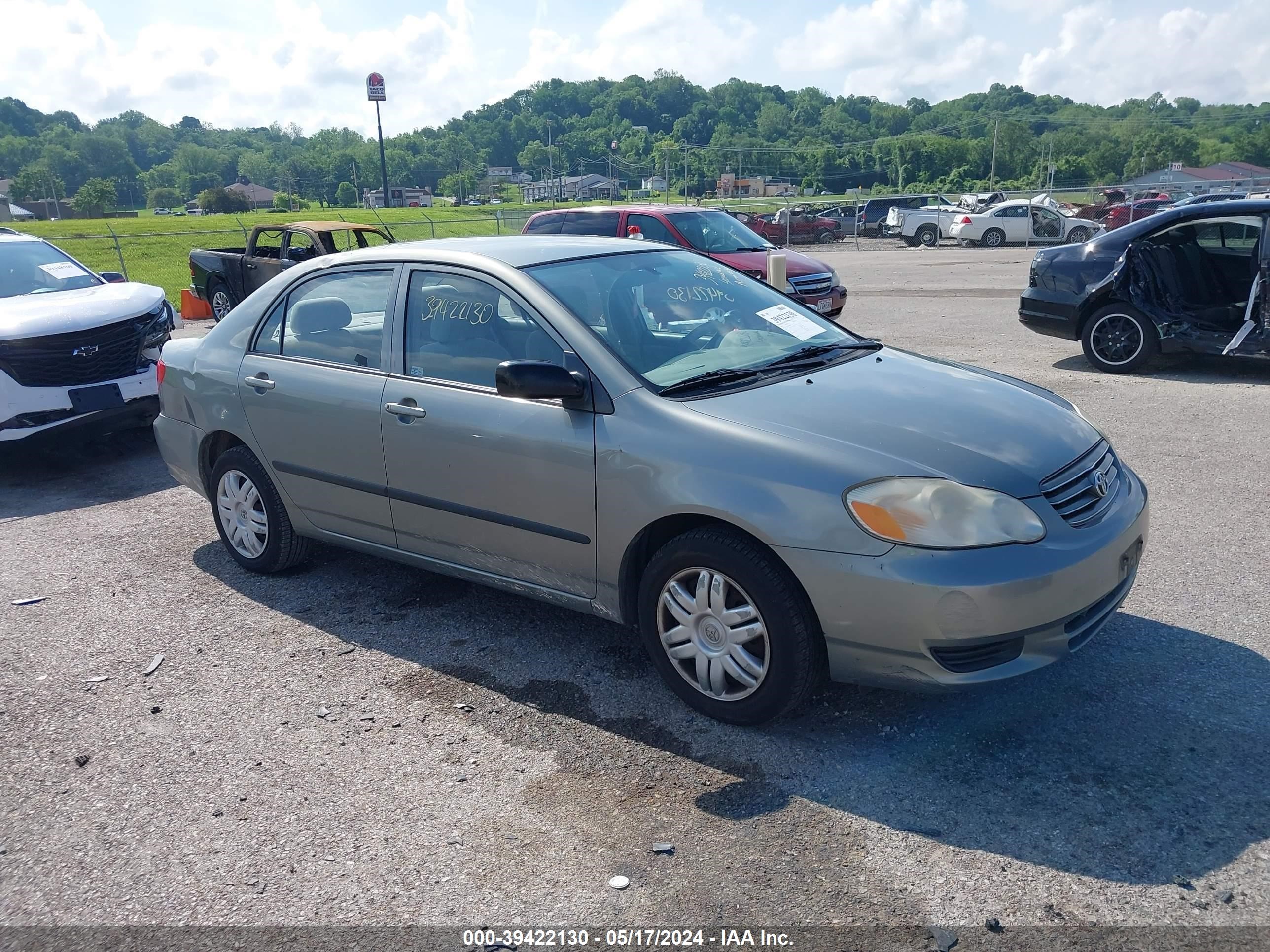 toyota corolla 2004 1nxbr32e34z248942