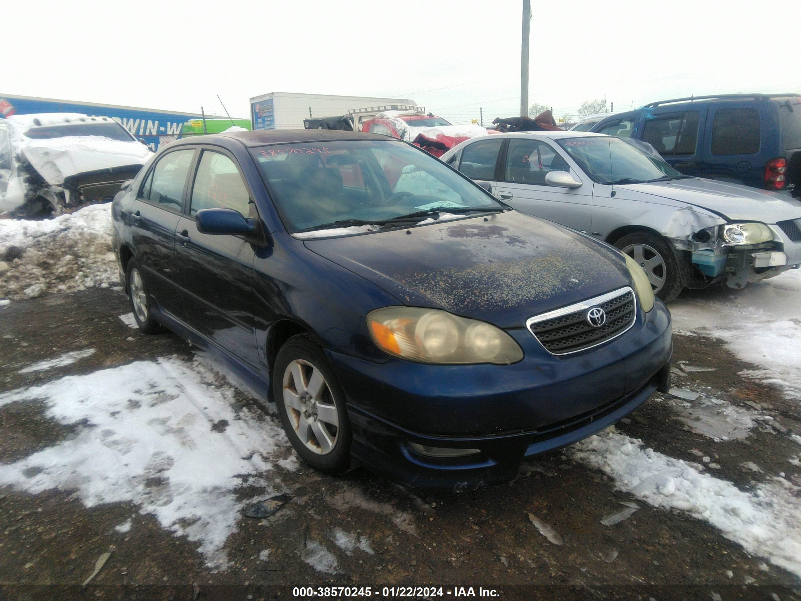 toyota corolla 2005 1nxbr32e35z353756