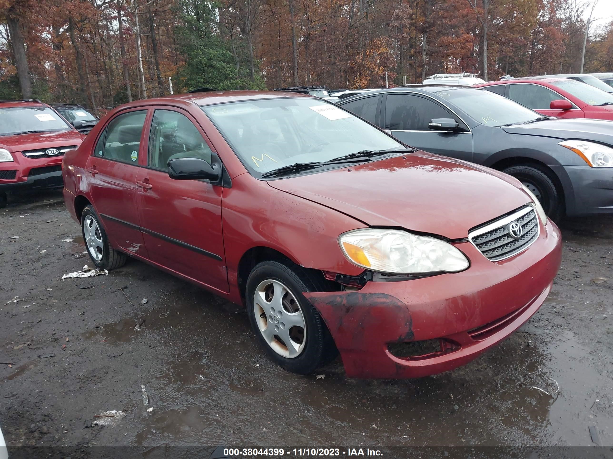 toyota corolla 2005 1nxbr32e35z497808