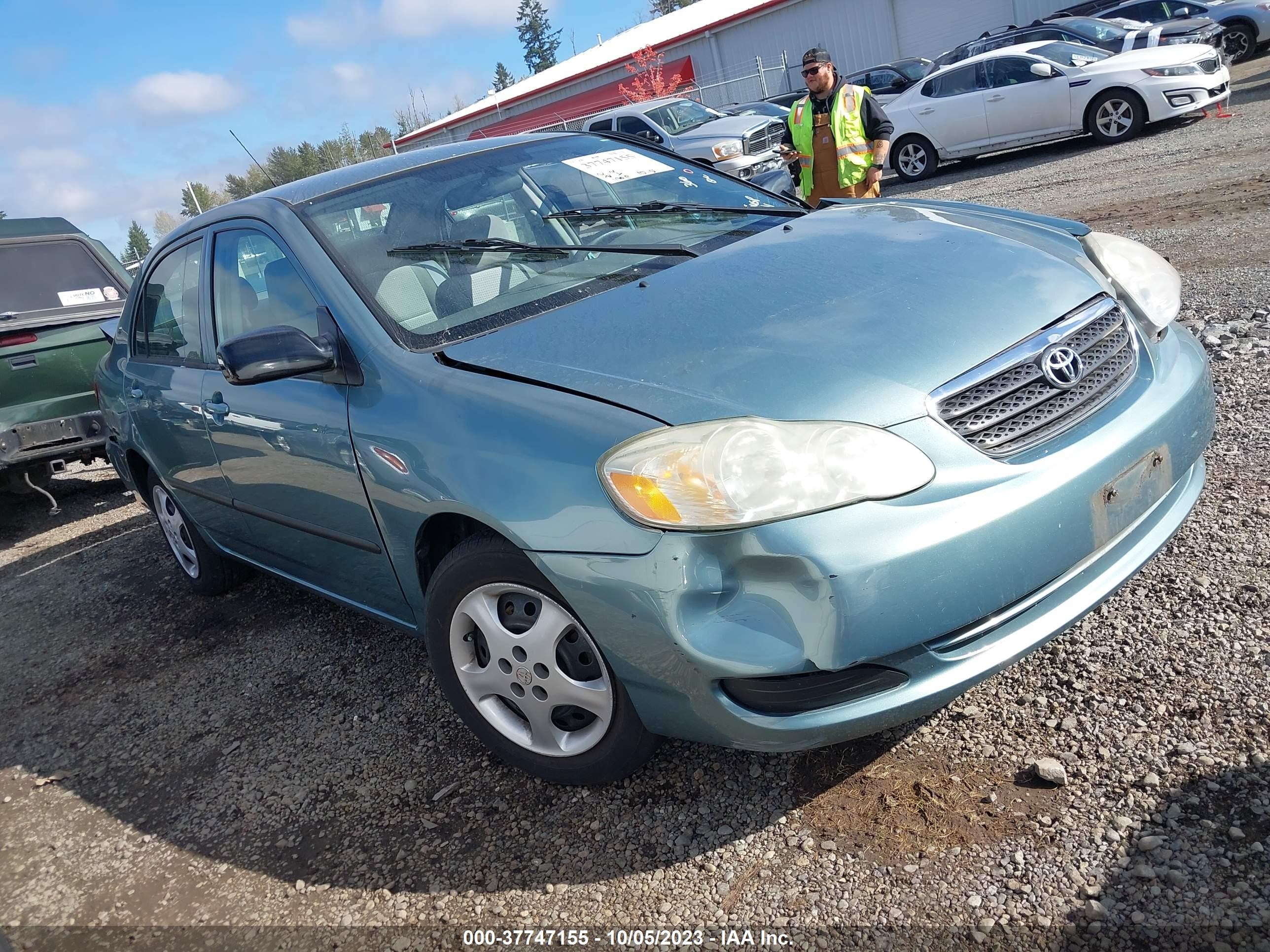 toyota corolla 2006 1nxbr32e36z721807