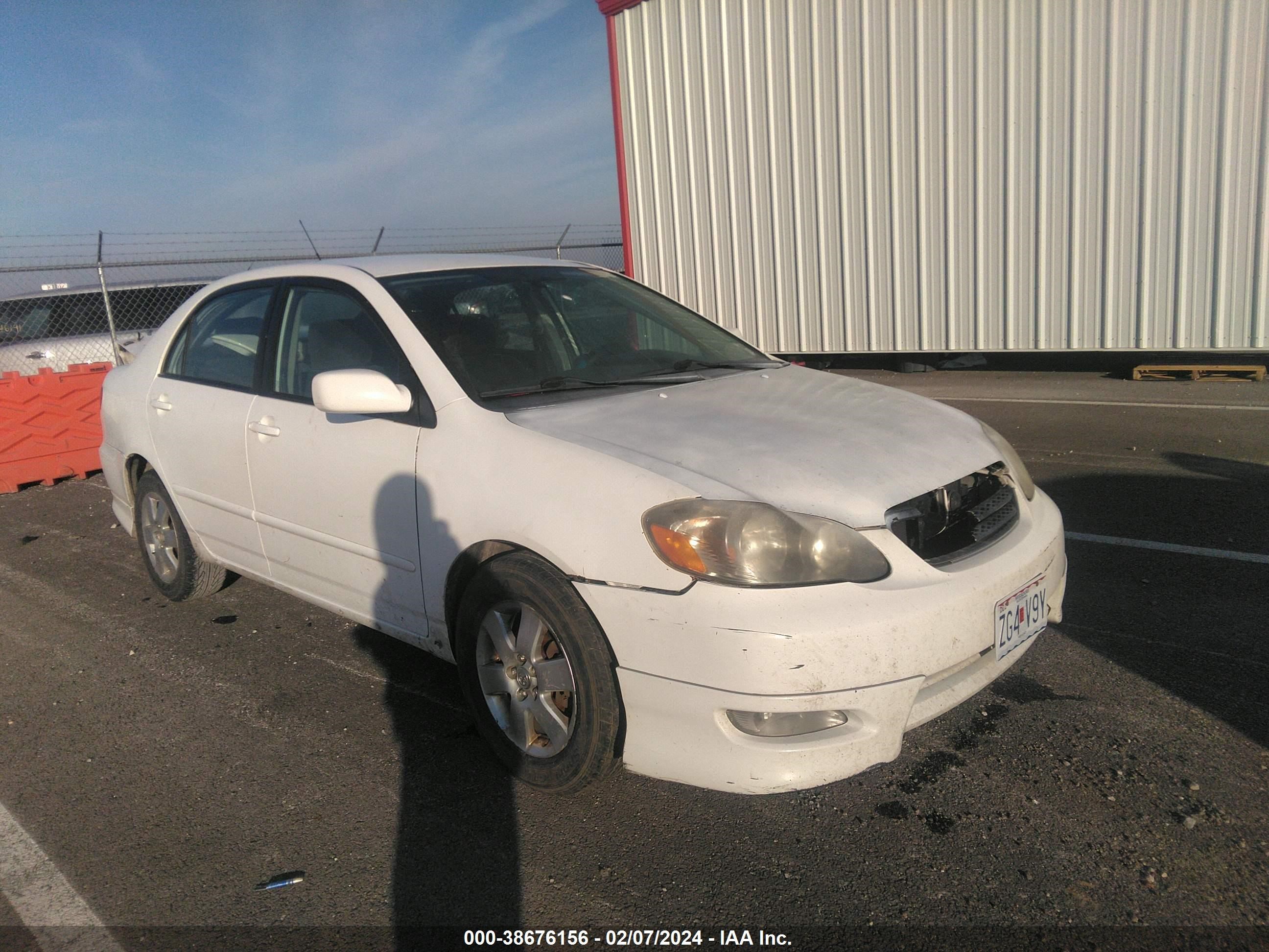 toyota corolla 2008 1nxbr32e38z002575