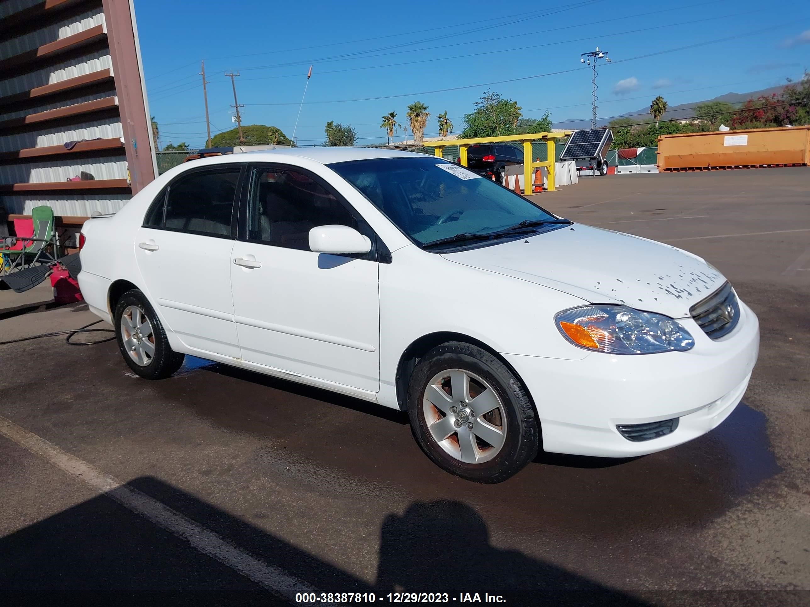 toyota corolla 2004 1nxbr32e44z330002