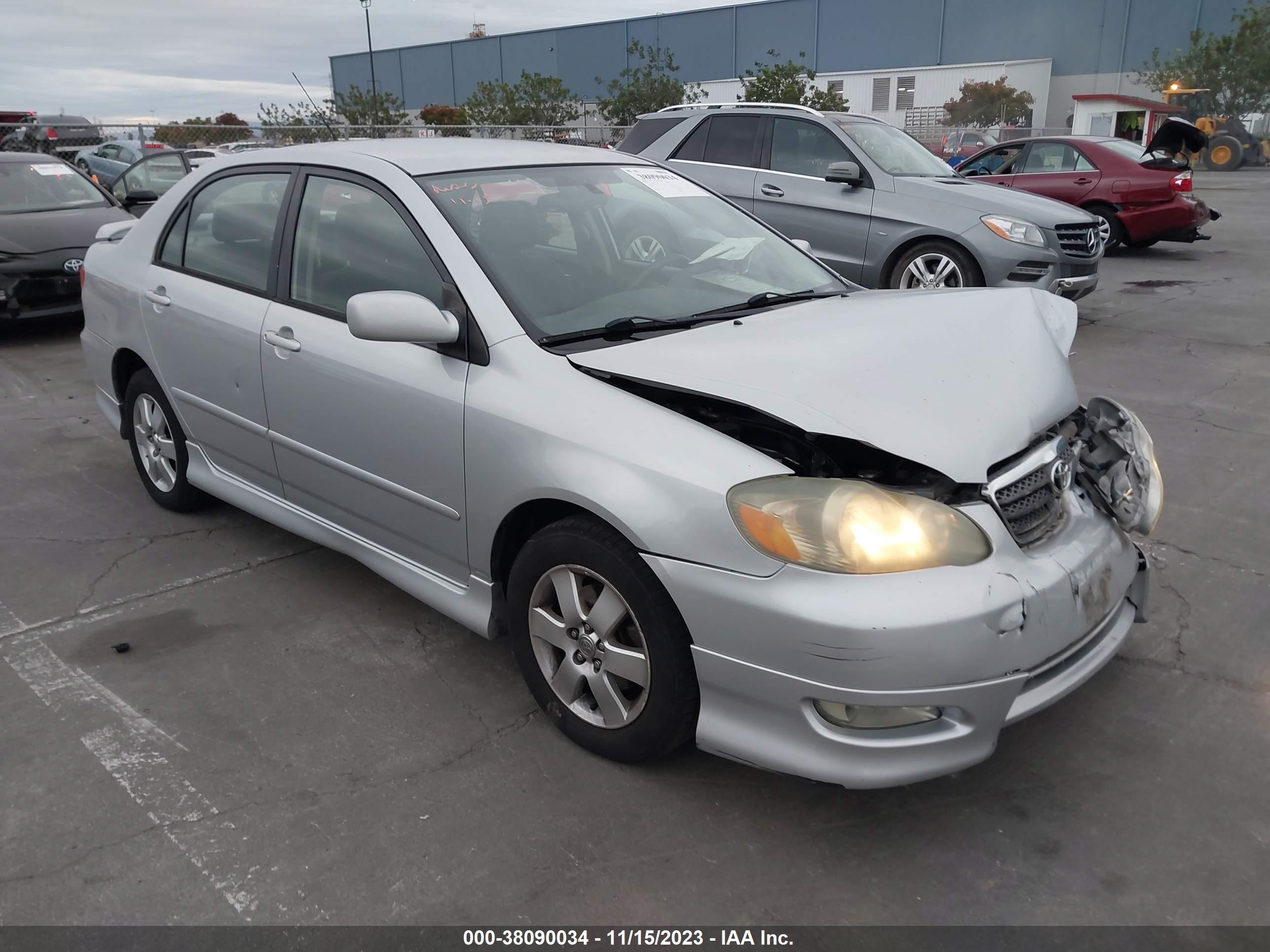 toyota corolla 2005 1nxbr32e45z423295