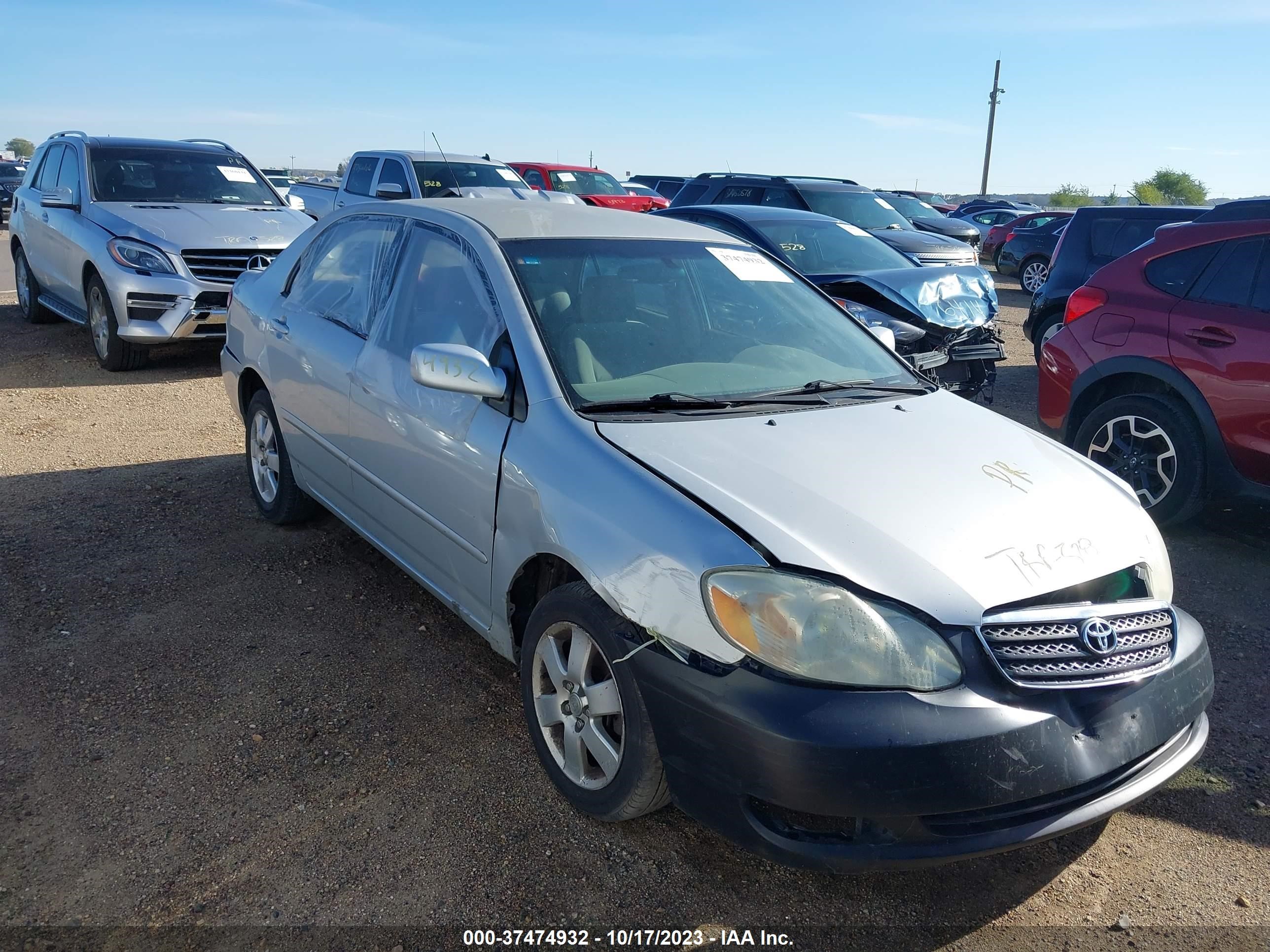 toyota corolla 2006 1nxbr32e46z596915