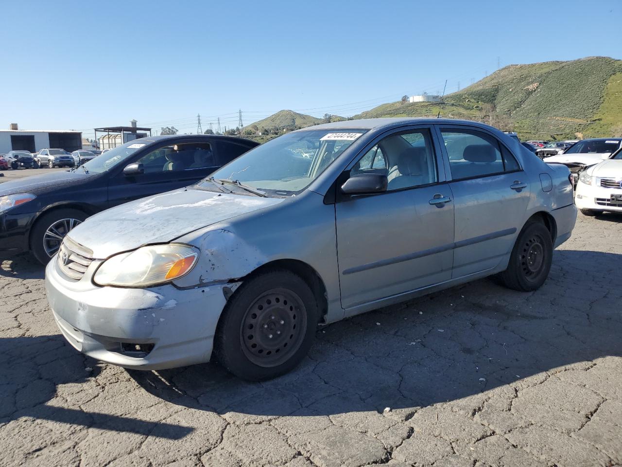 toyota corolla 2003 1nxbr32e53z009343