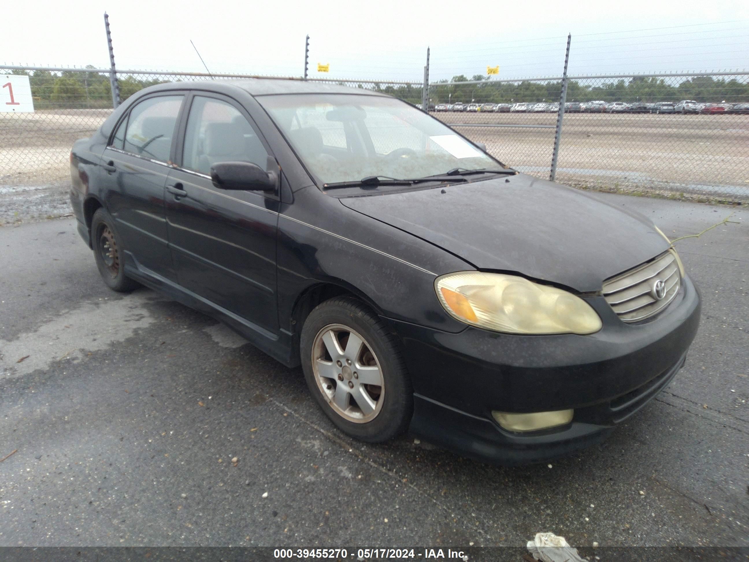 toyota corolla 2003 1nxbr32e53z114755