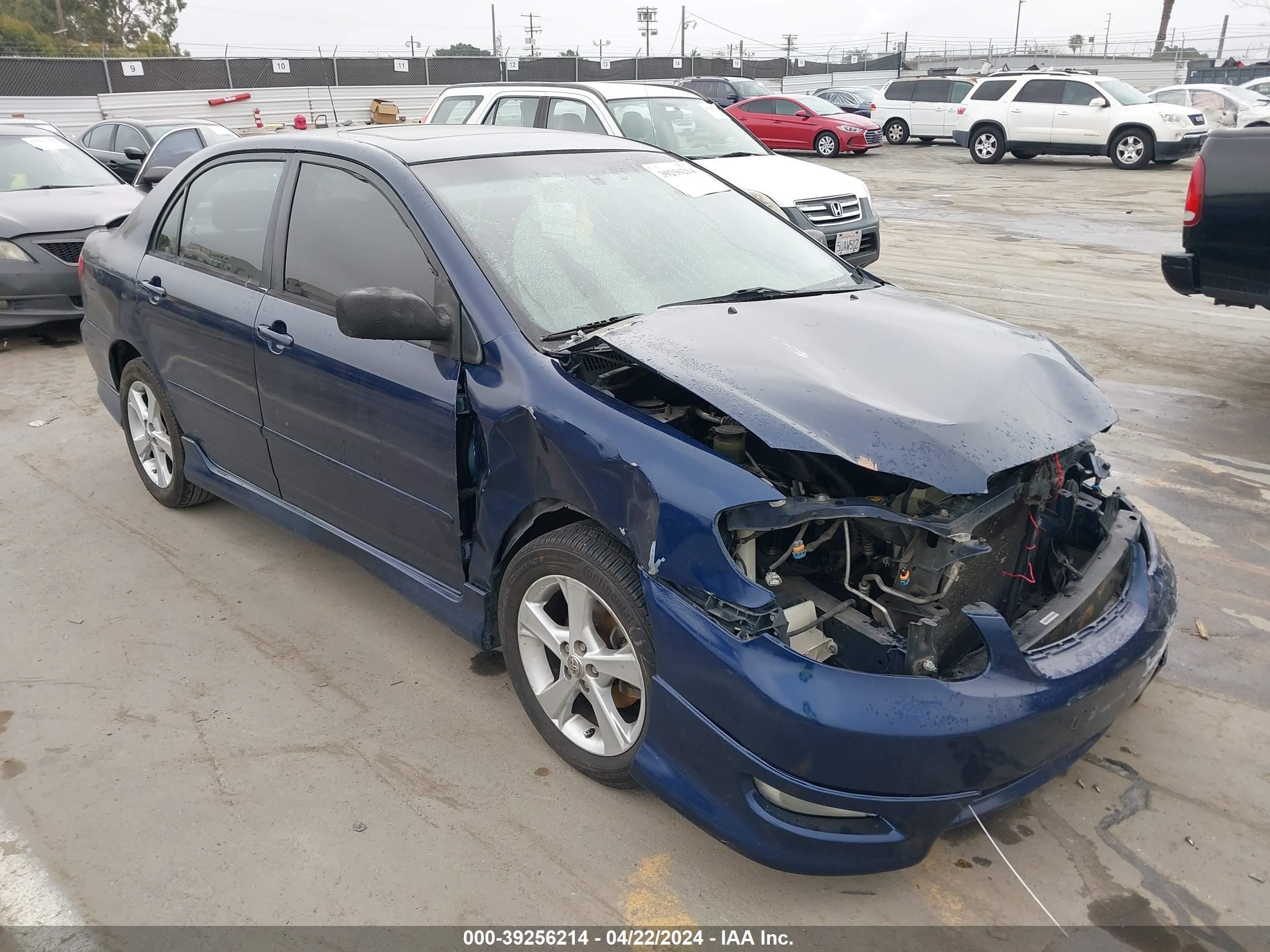 toyota corolla 2005 1nxbr32e55z387441