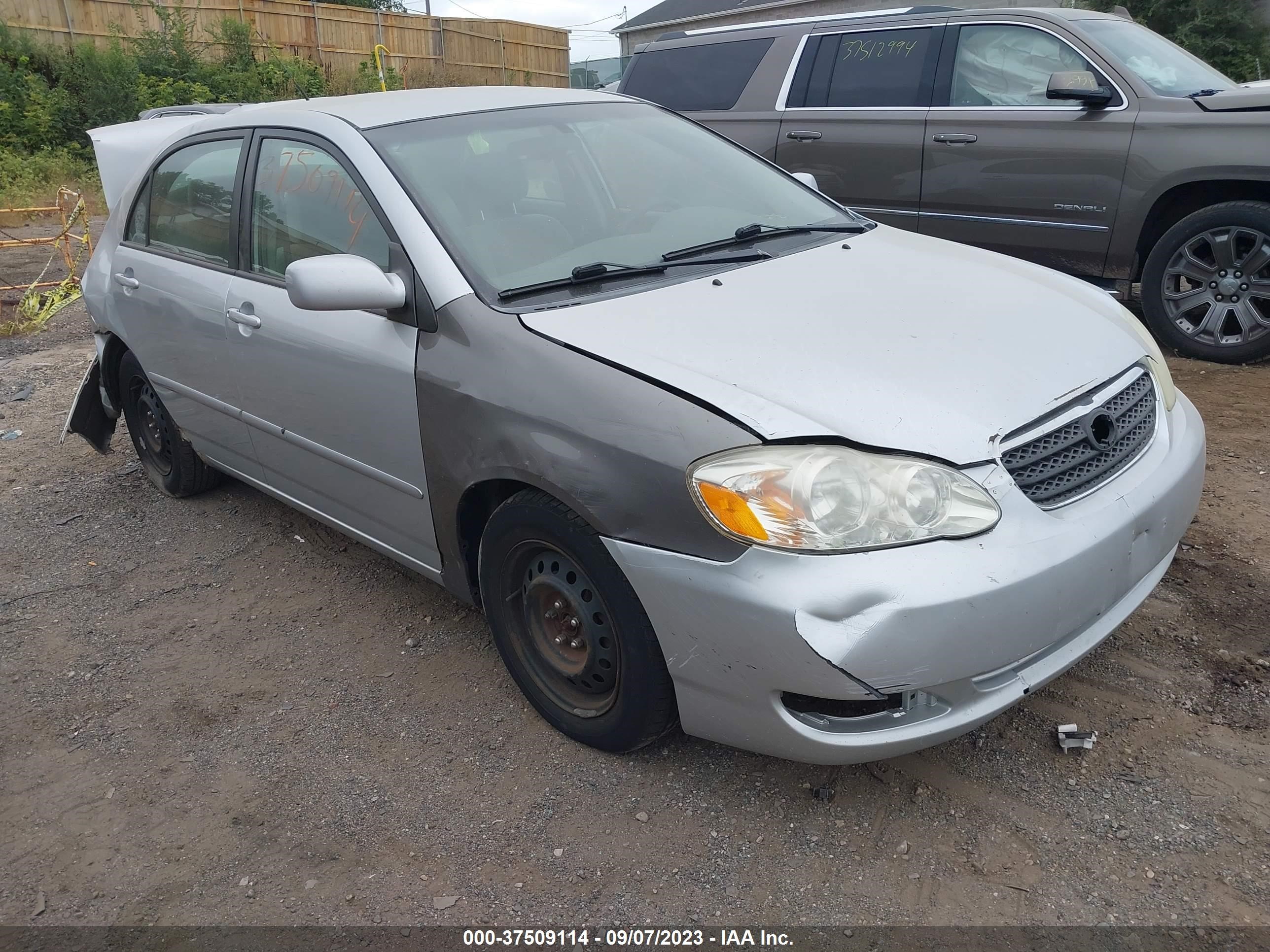 toyota corolla 2007 1nxbr32e57z814622