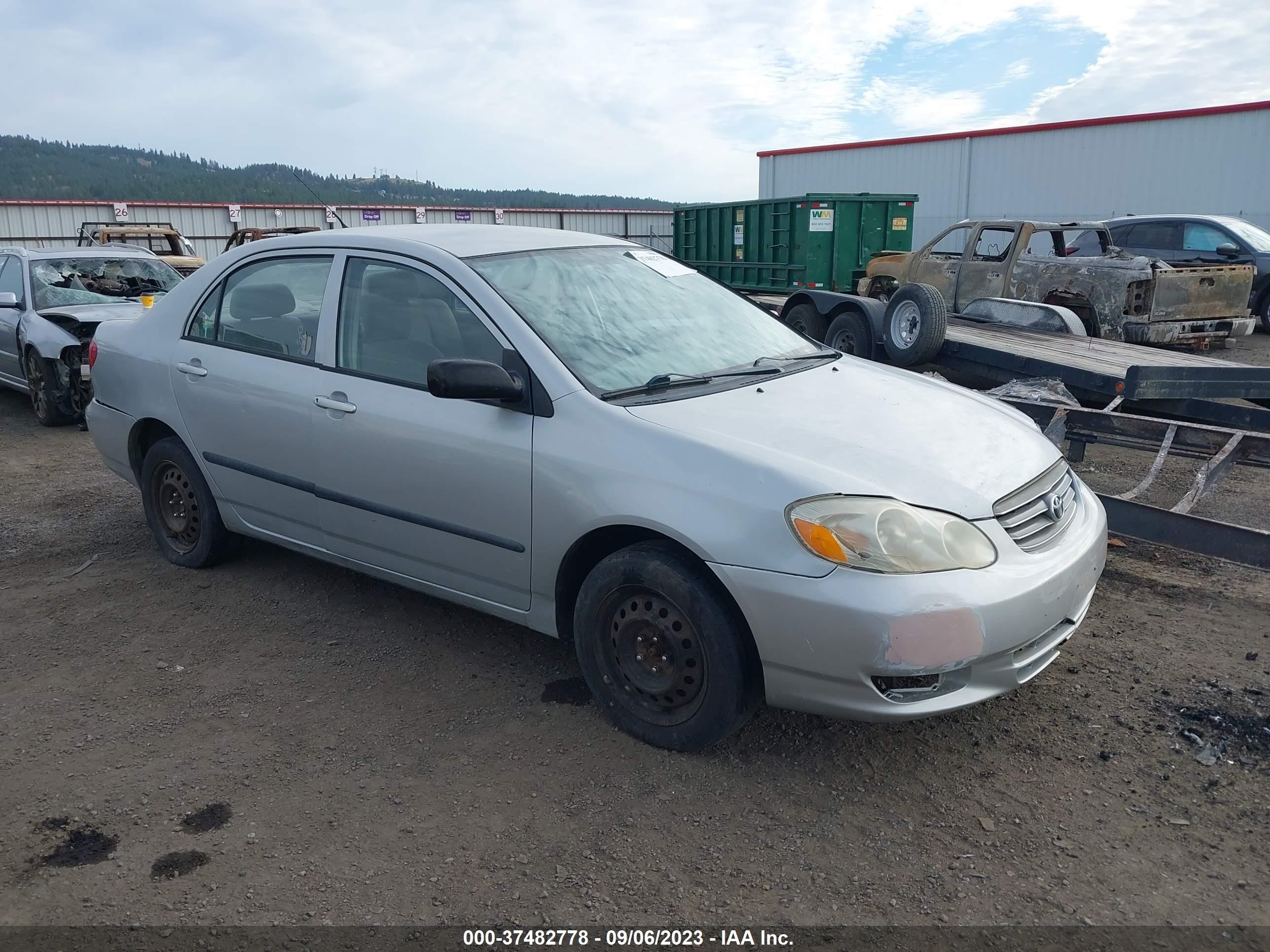 toyota corolla 2004 1nxbr32e64z314447