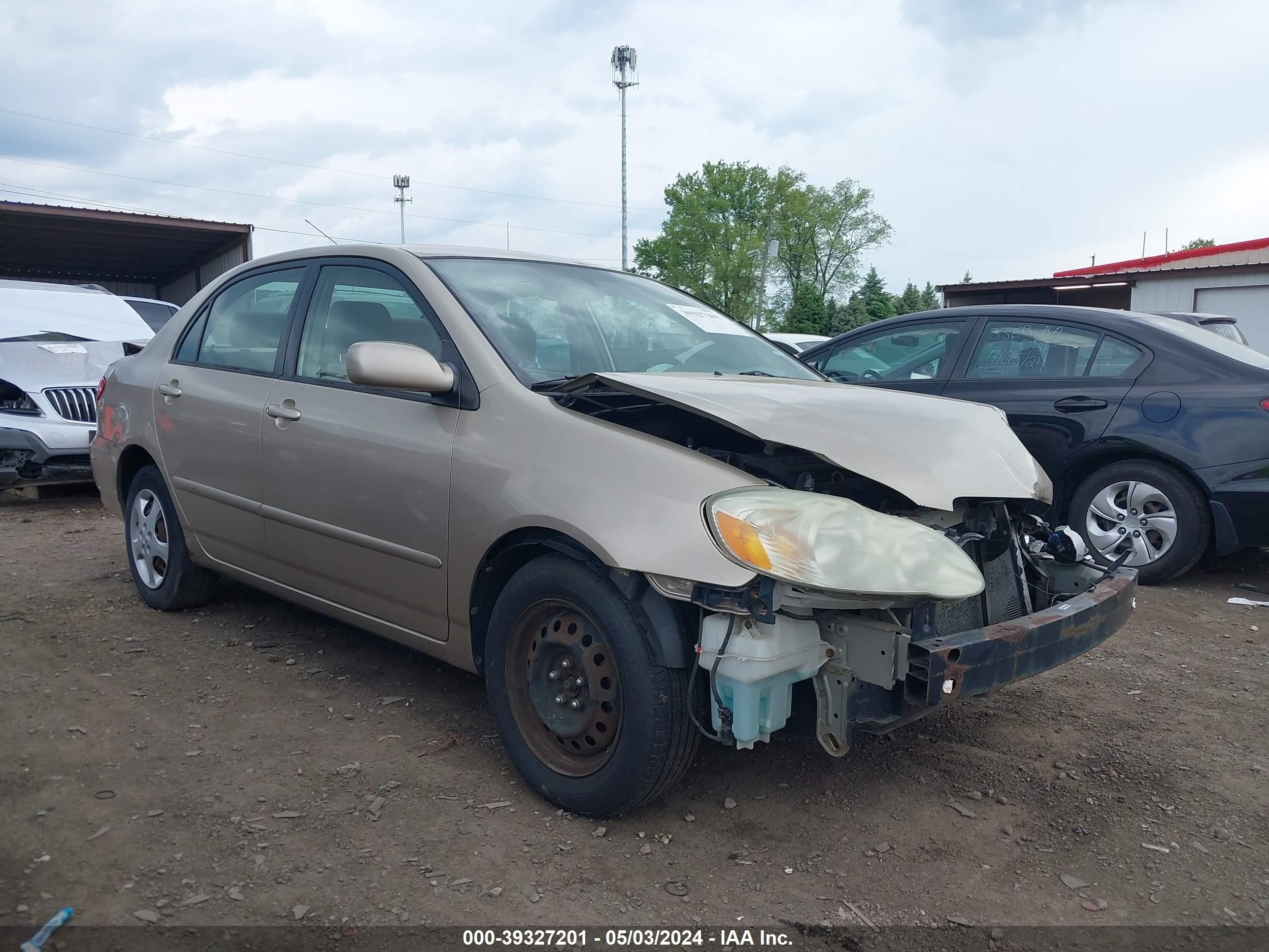 toyota corolla 2005 1nxbr32e65z375282