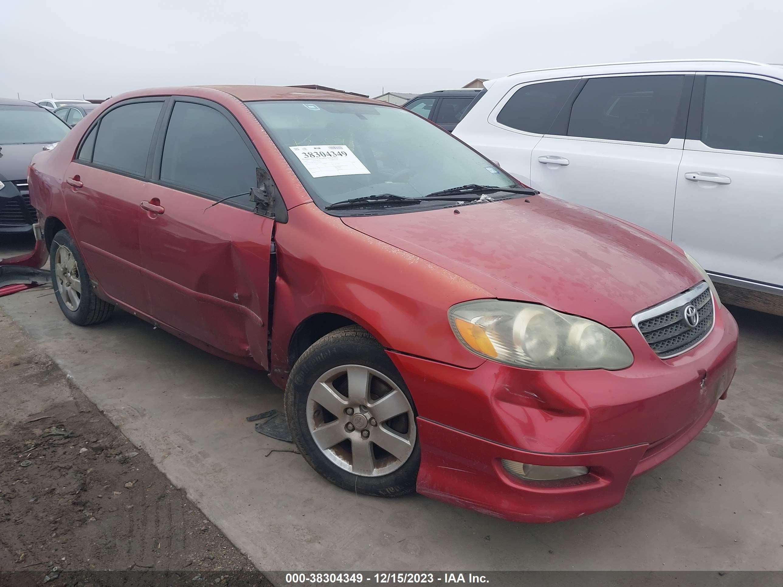 toyota corolla 2007 1nxbr32e67z911036