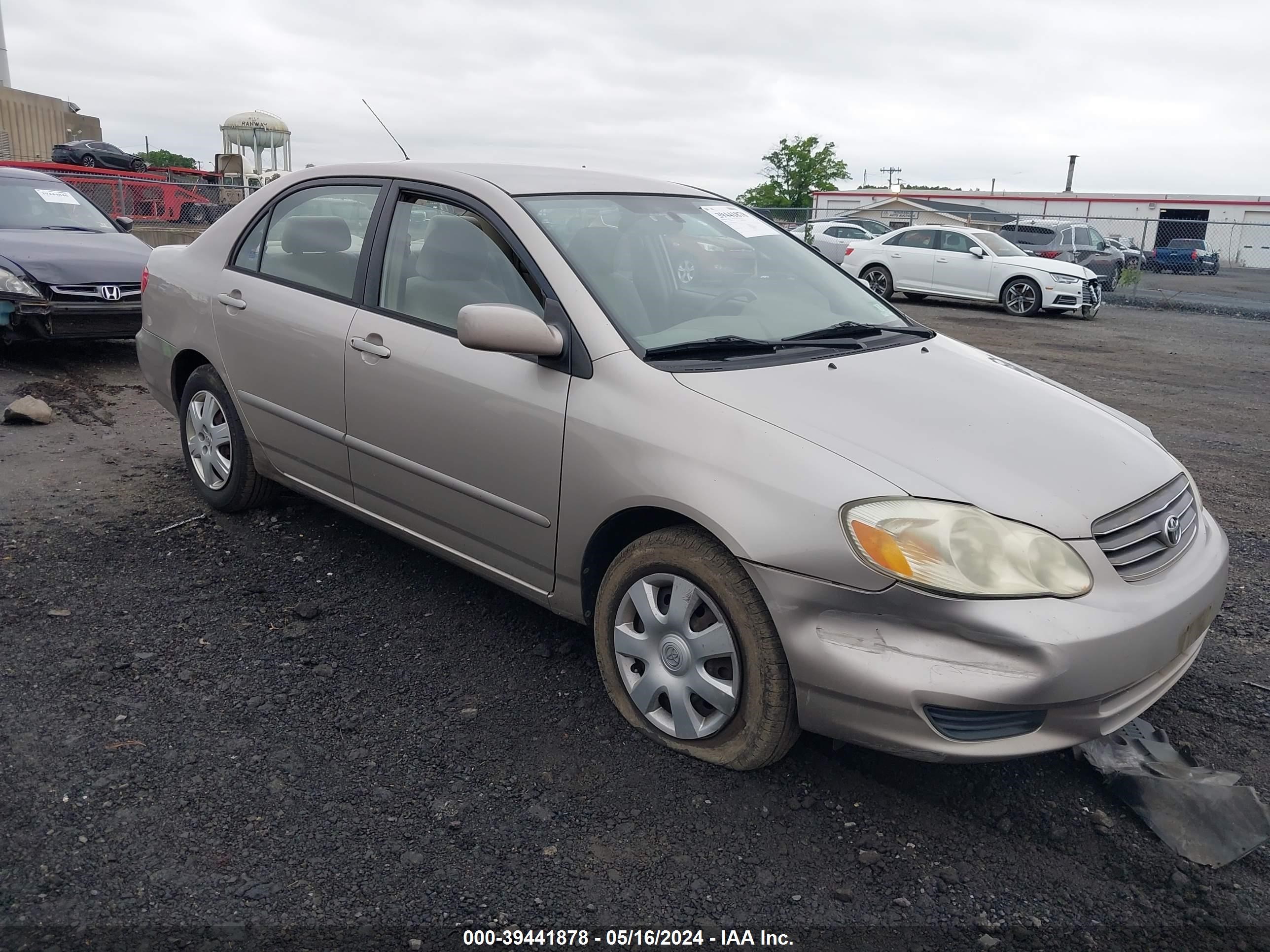 toyota corolla 2003 1nxbr32e73z053554