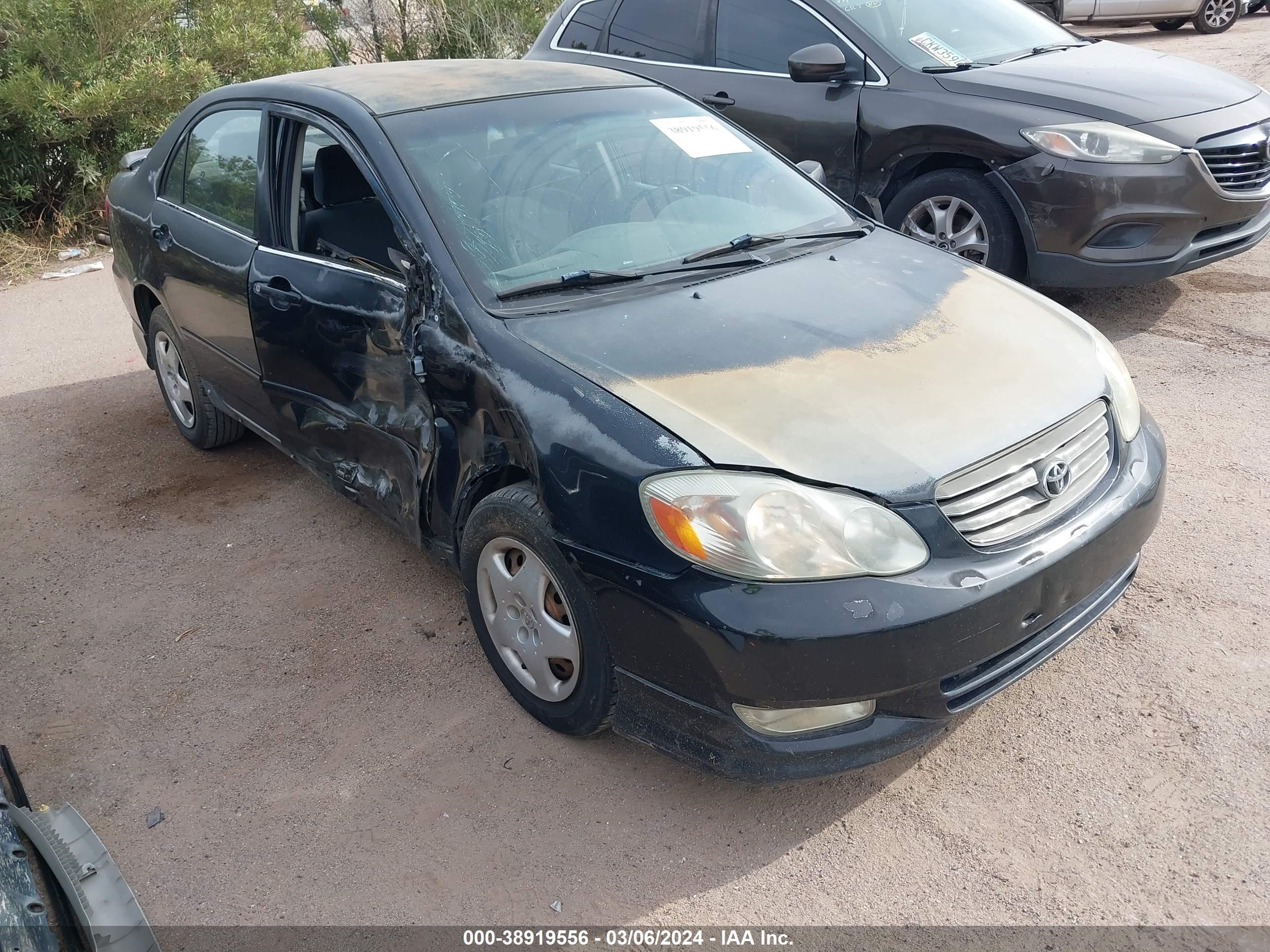 toyota corolla 2003 1nxbr32e73z106169