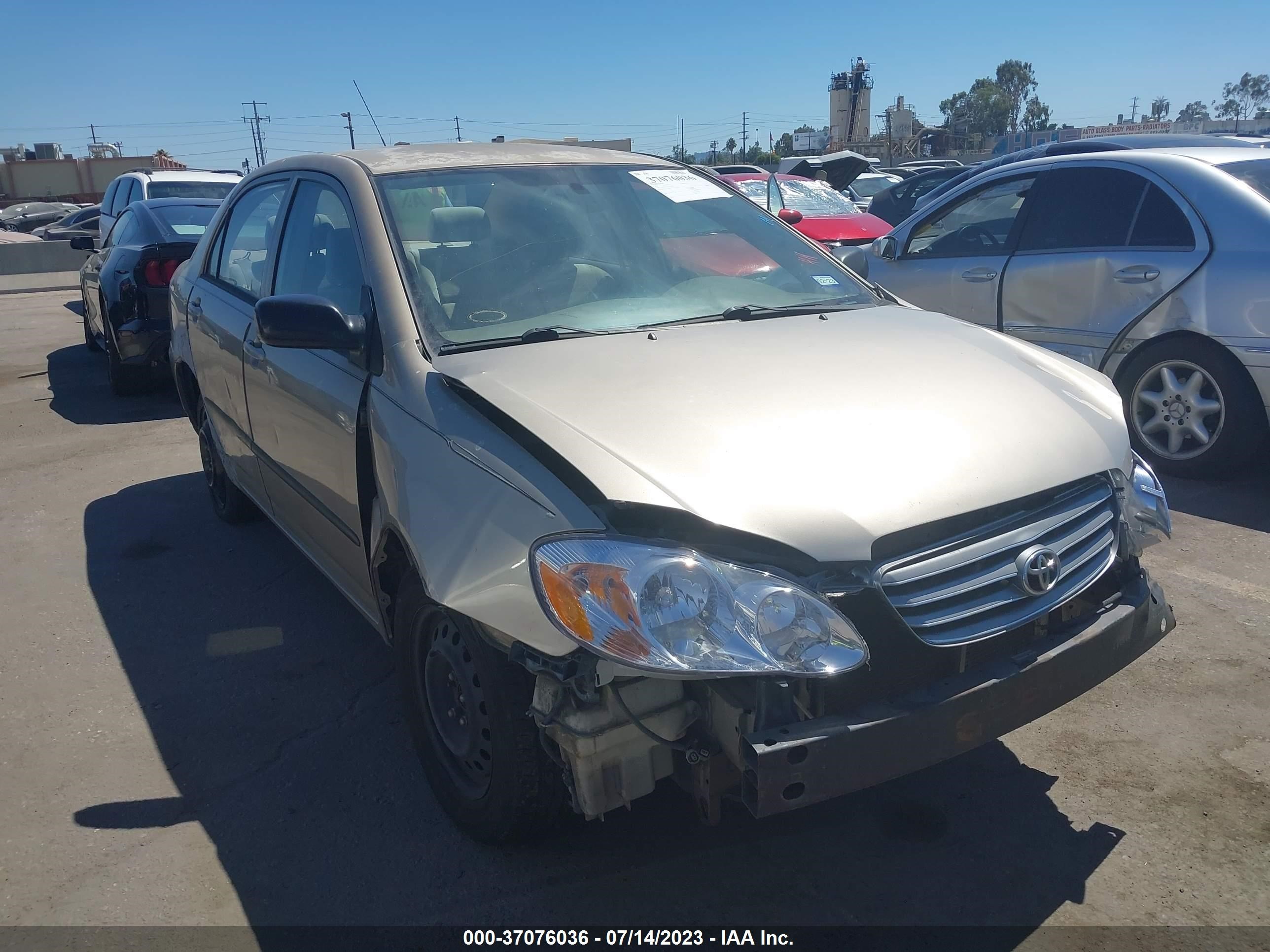 toyota corolla 2004 1nxbr32e74z223090