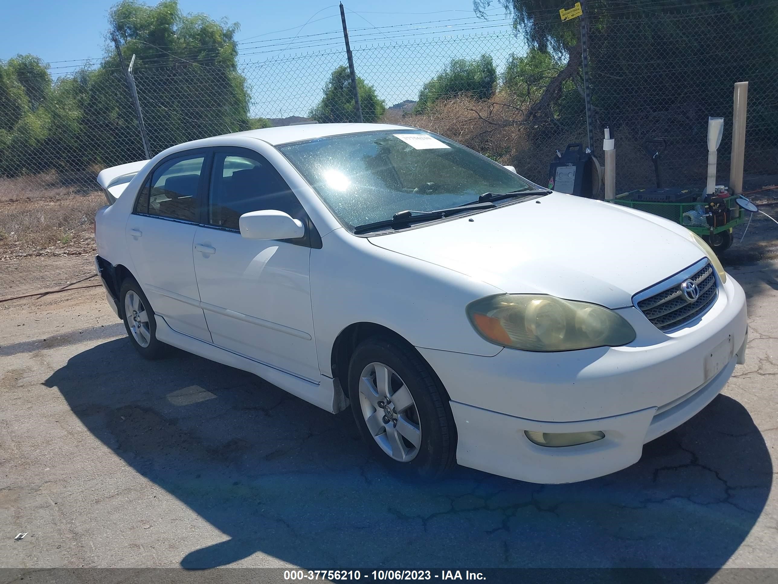 toyota corolla 2005 1nxbr32e75z388798