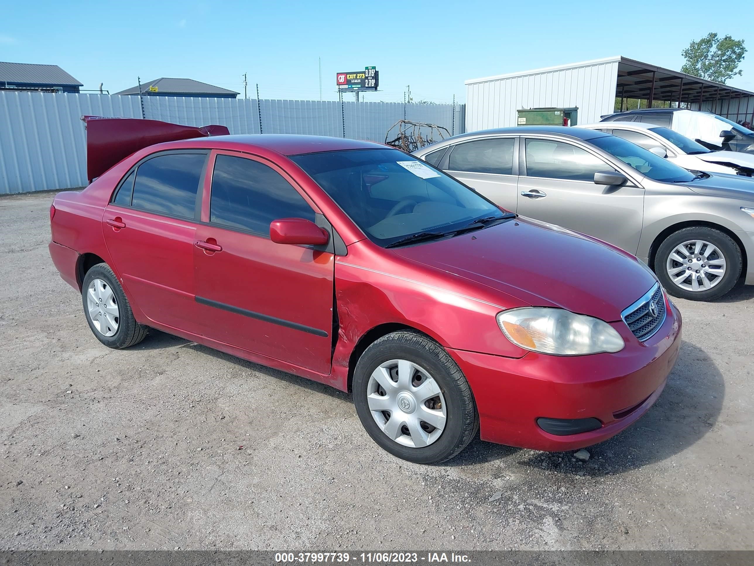 toyota corolla 2006 1nxbr32e76z642527