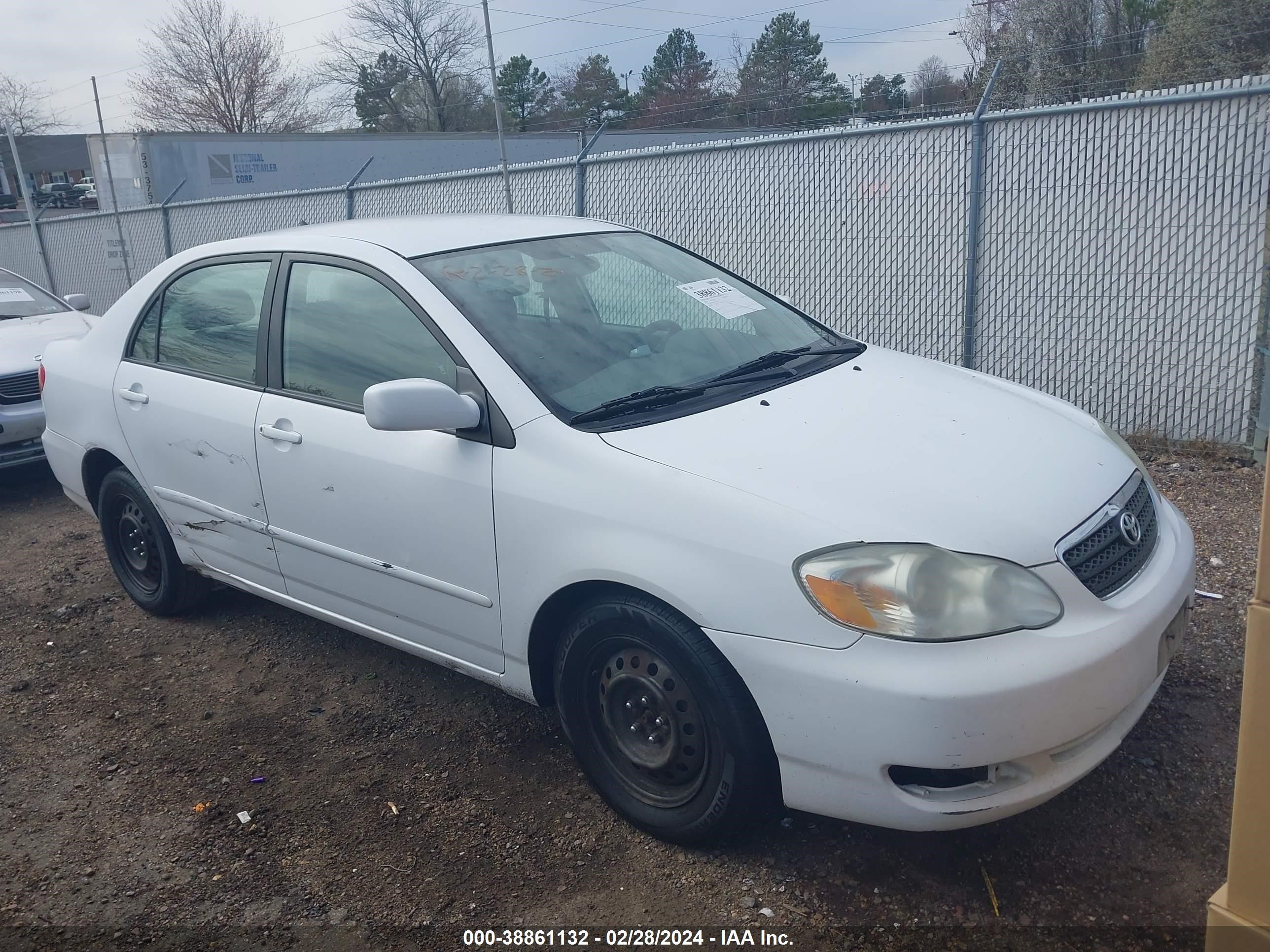 toyota corolla 2006 1nxbr32e76z748198