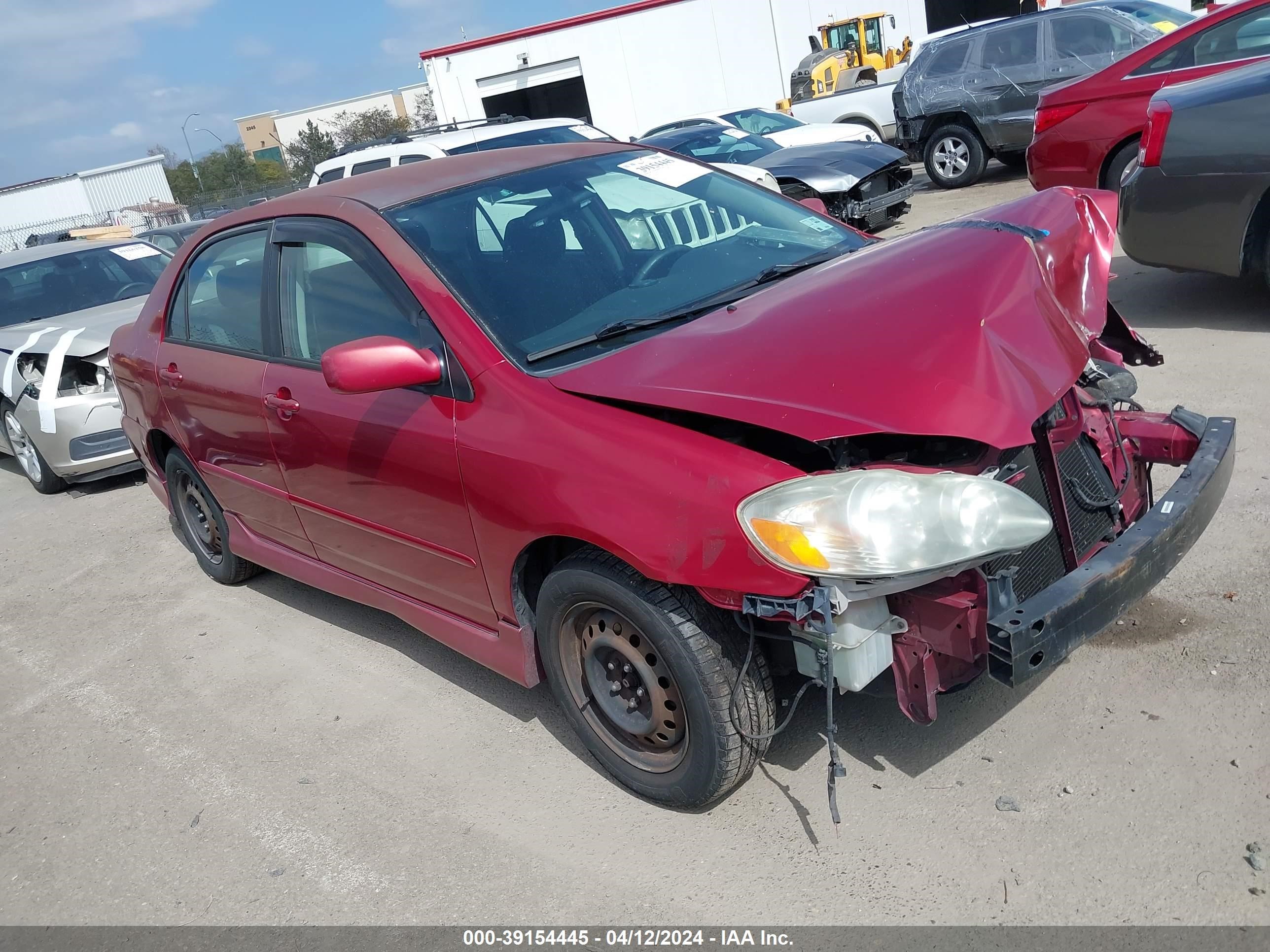 toyota corolla 2006 1nxbr32e76z753045