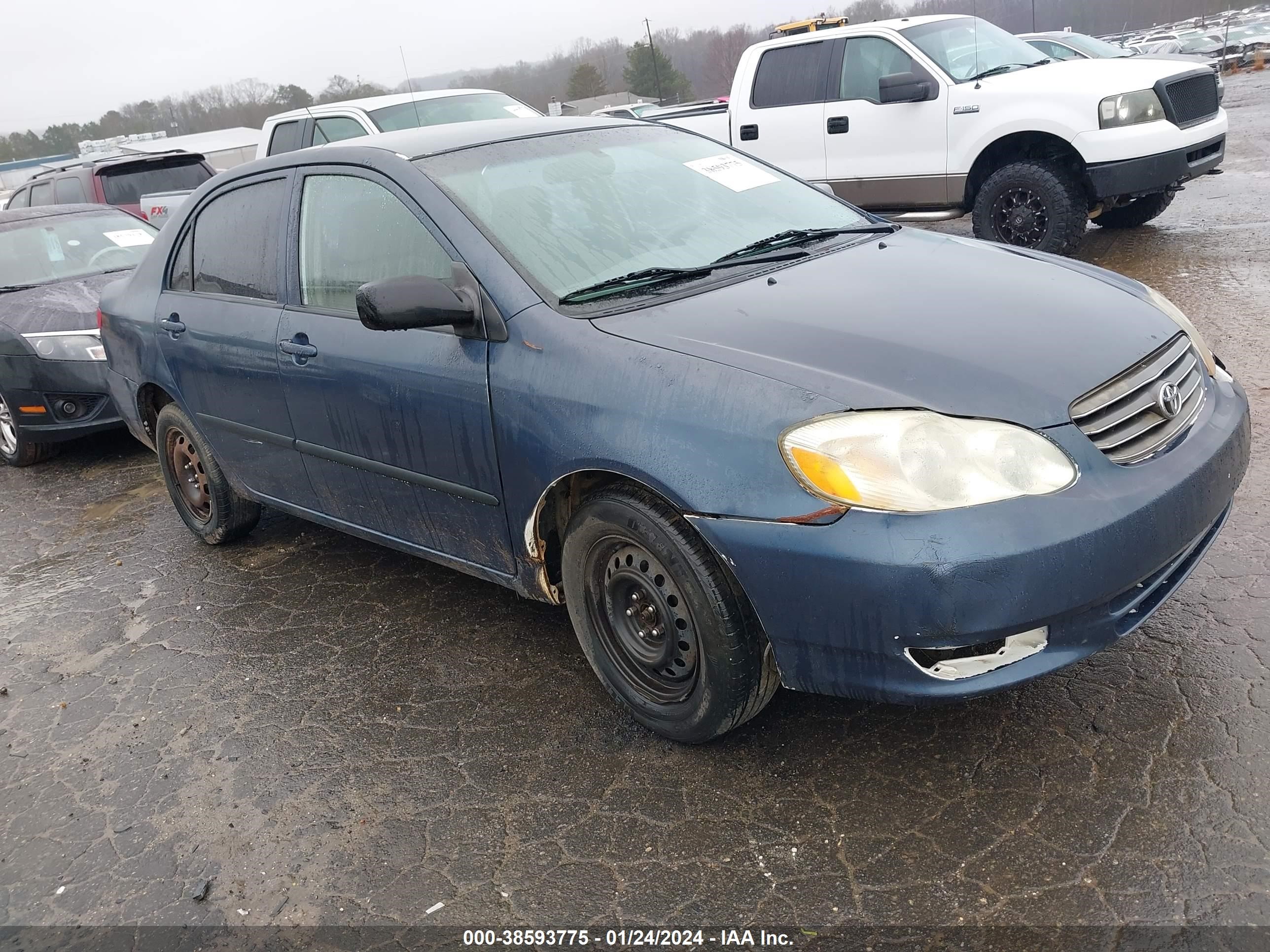 toyota corolla 2004 1nxbr32e84z306334