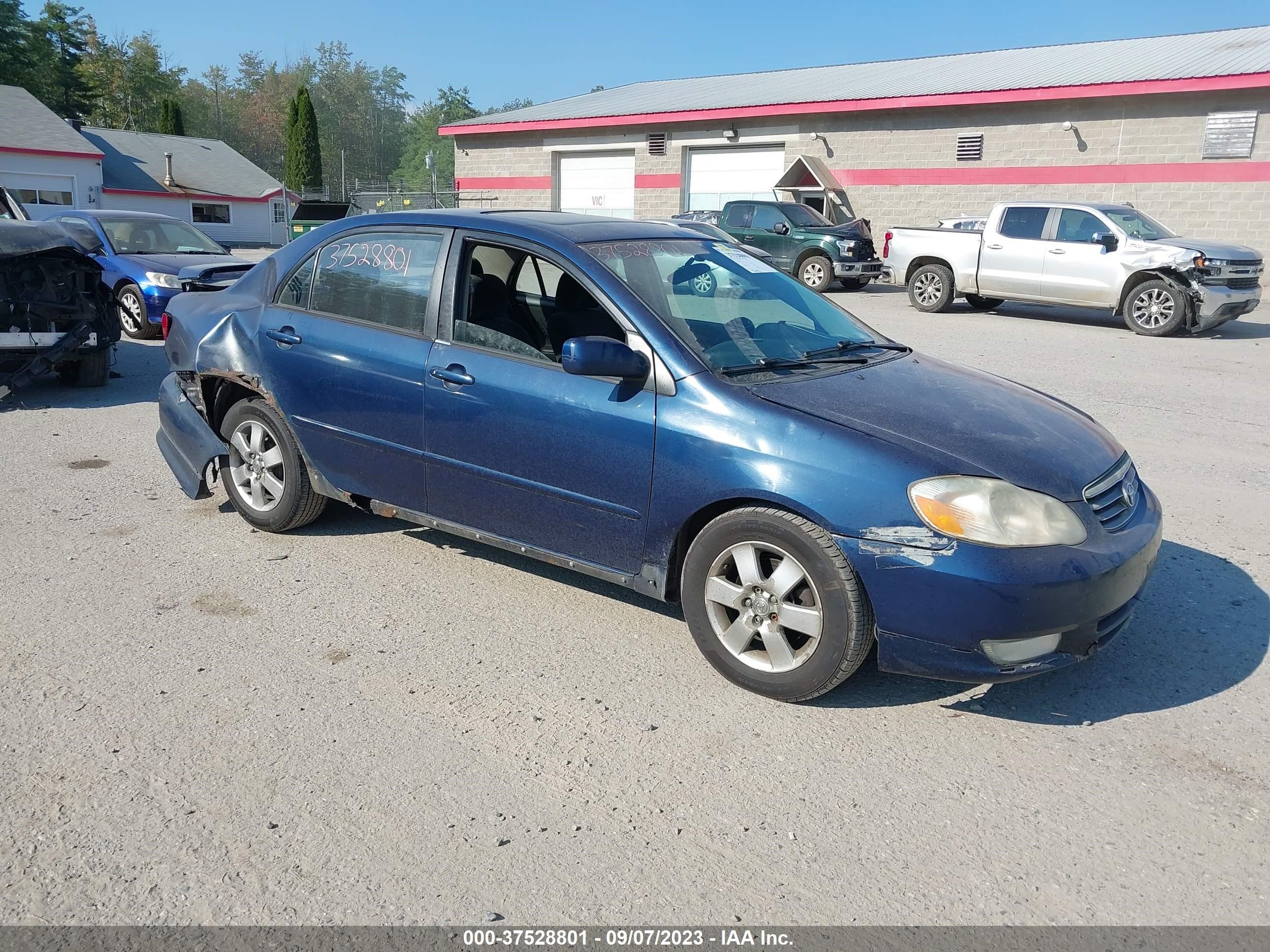 toyota corolla 2004 1nxbr32e84z307614