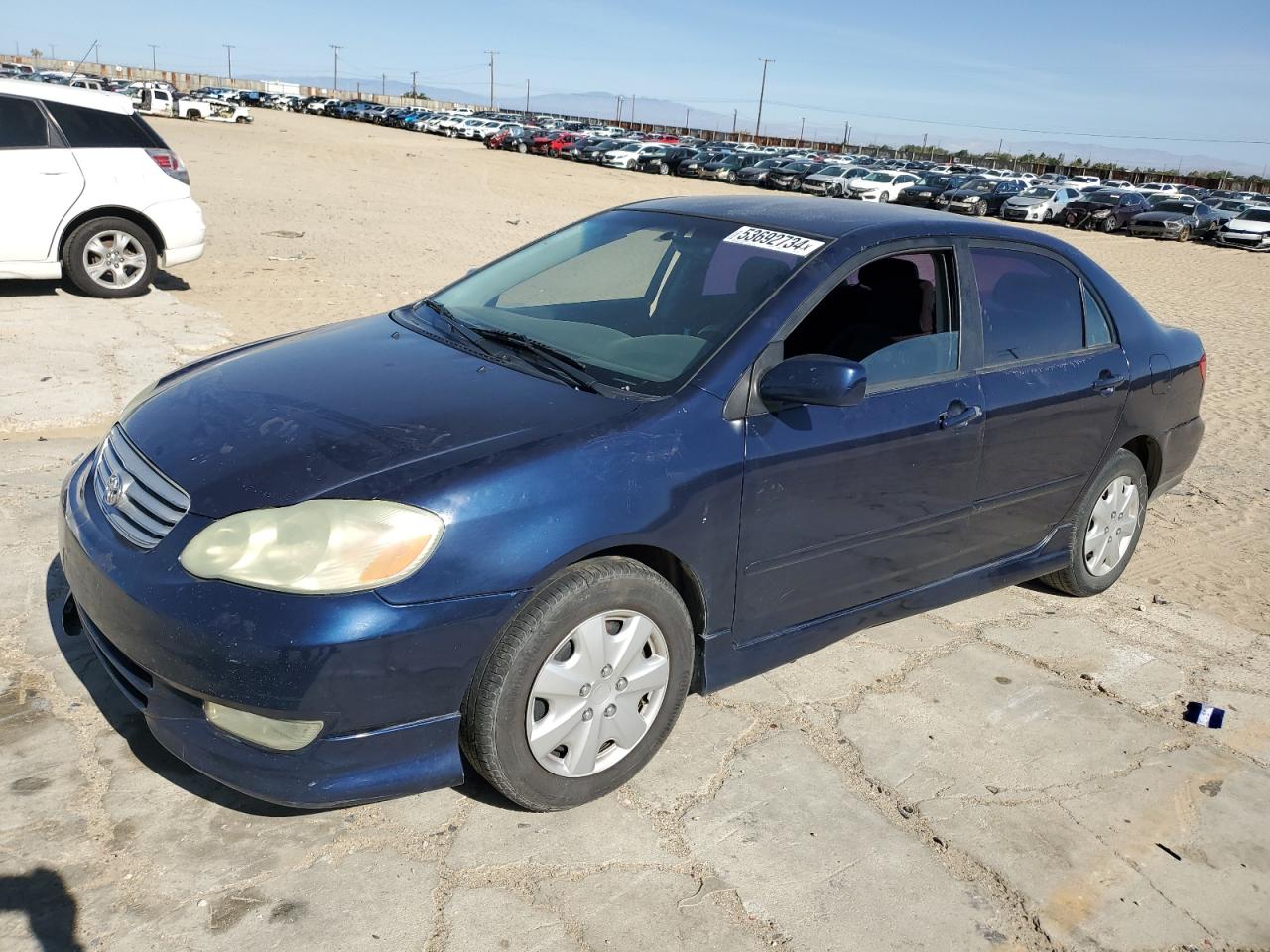 toyota corolla 2004 1nxbr32e84z320167