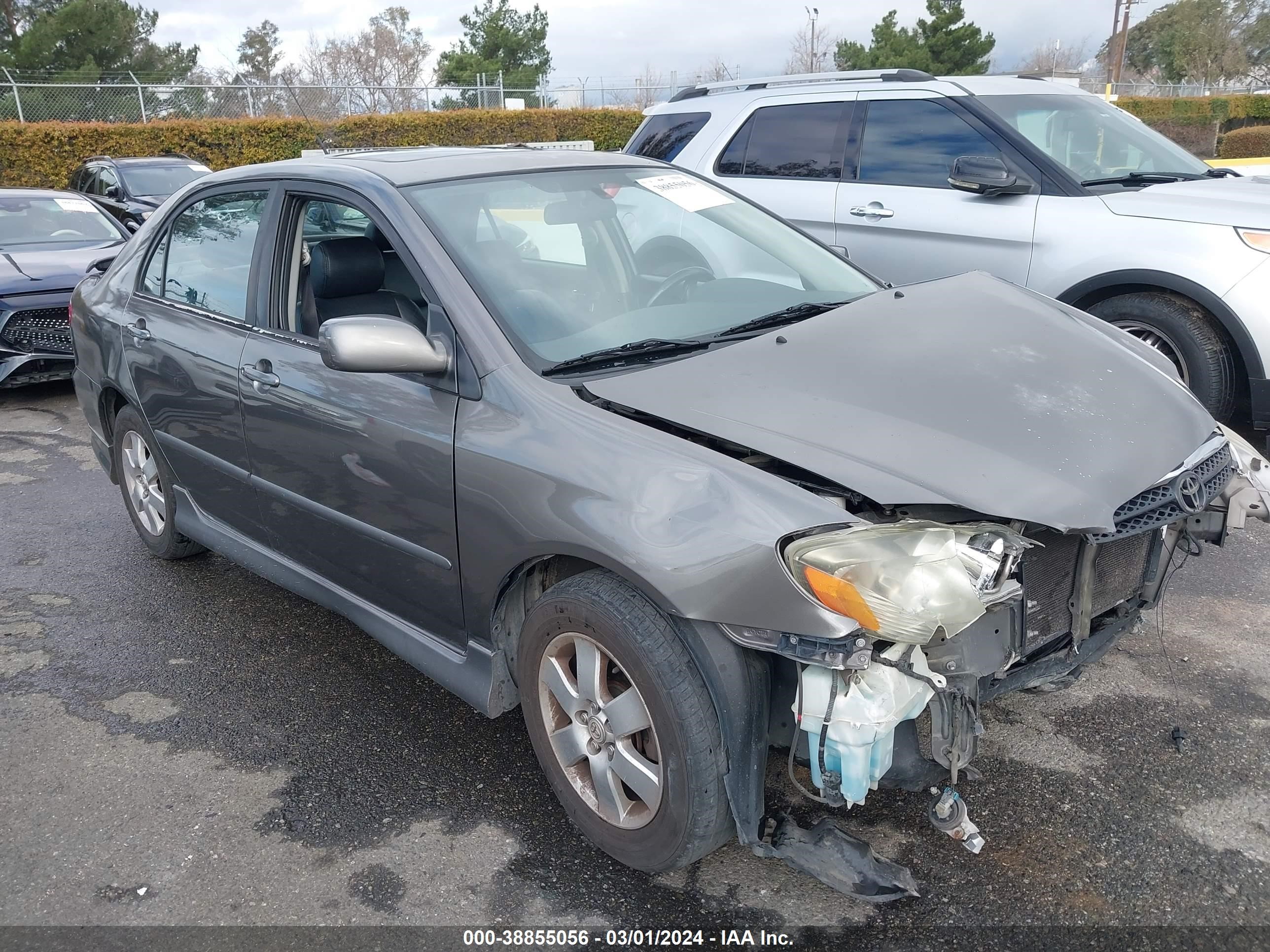 toyota corolla 2005 1nxbr32e85z404538