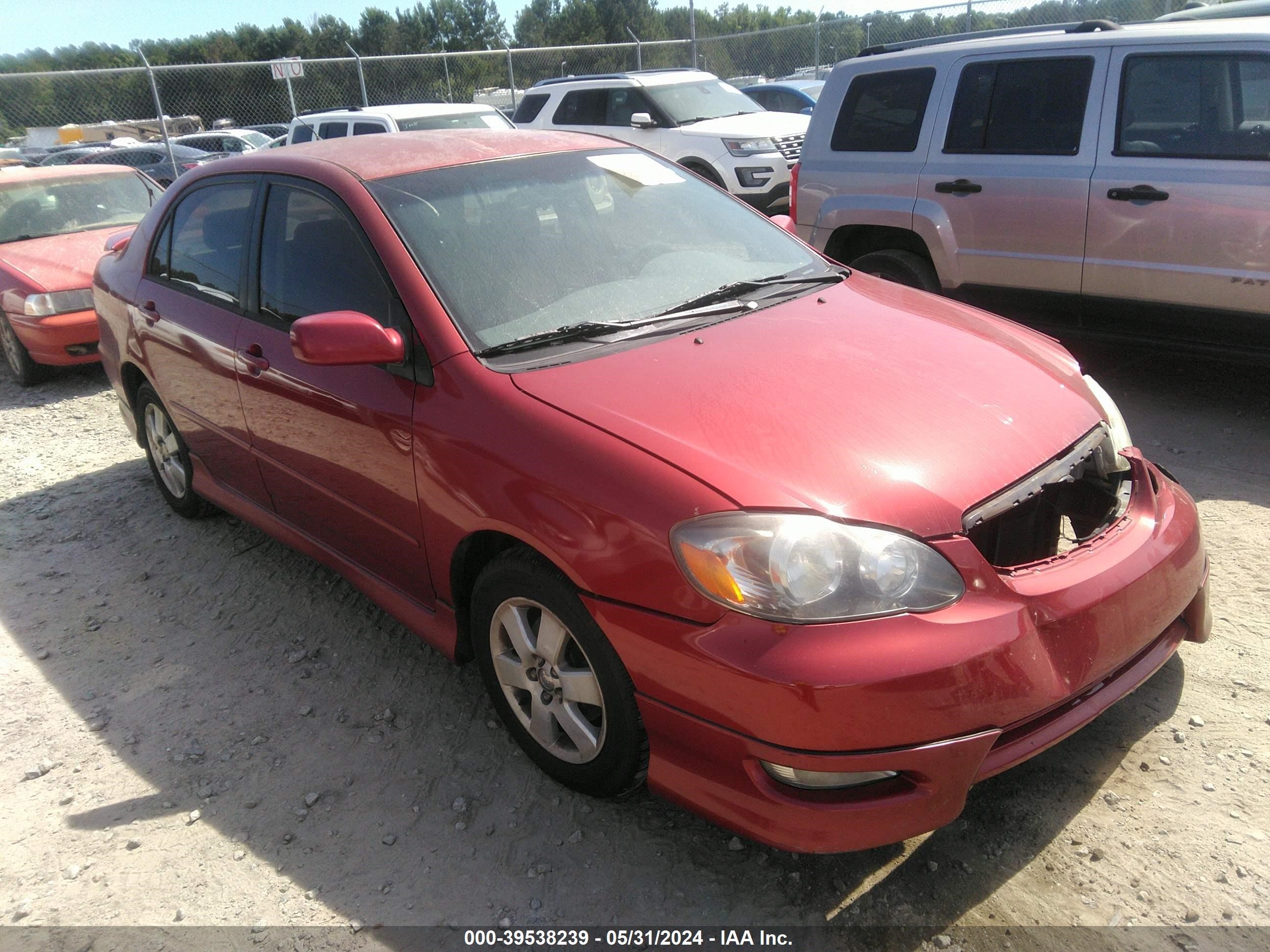 toyota corolla 2006 1nxbr32e86z580474