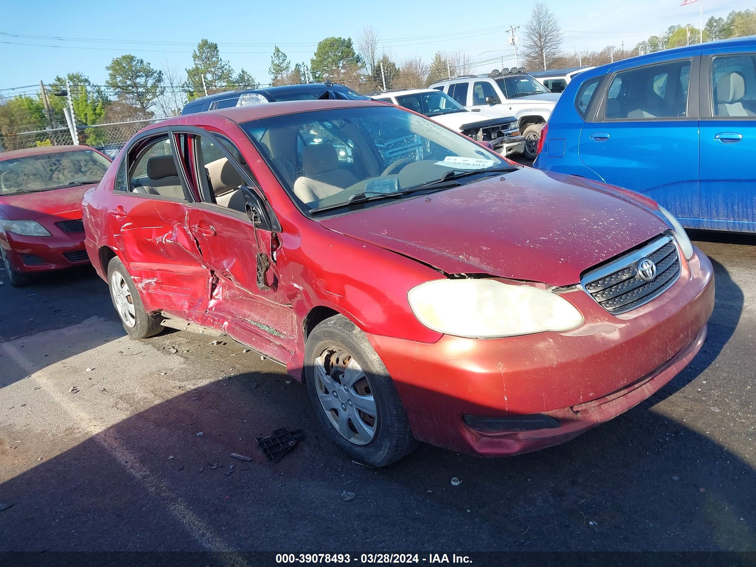 toyota corolla 2006 1nxbr32e86z739896