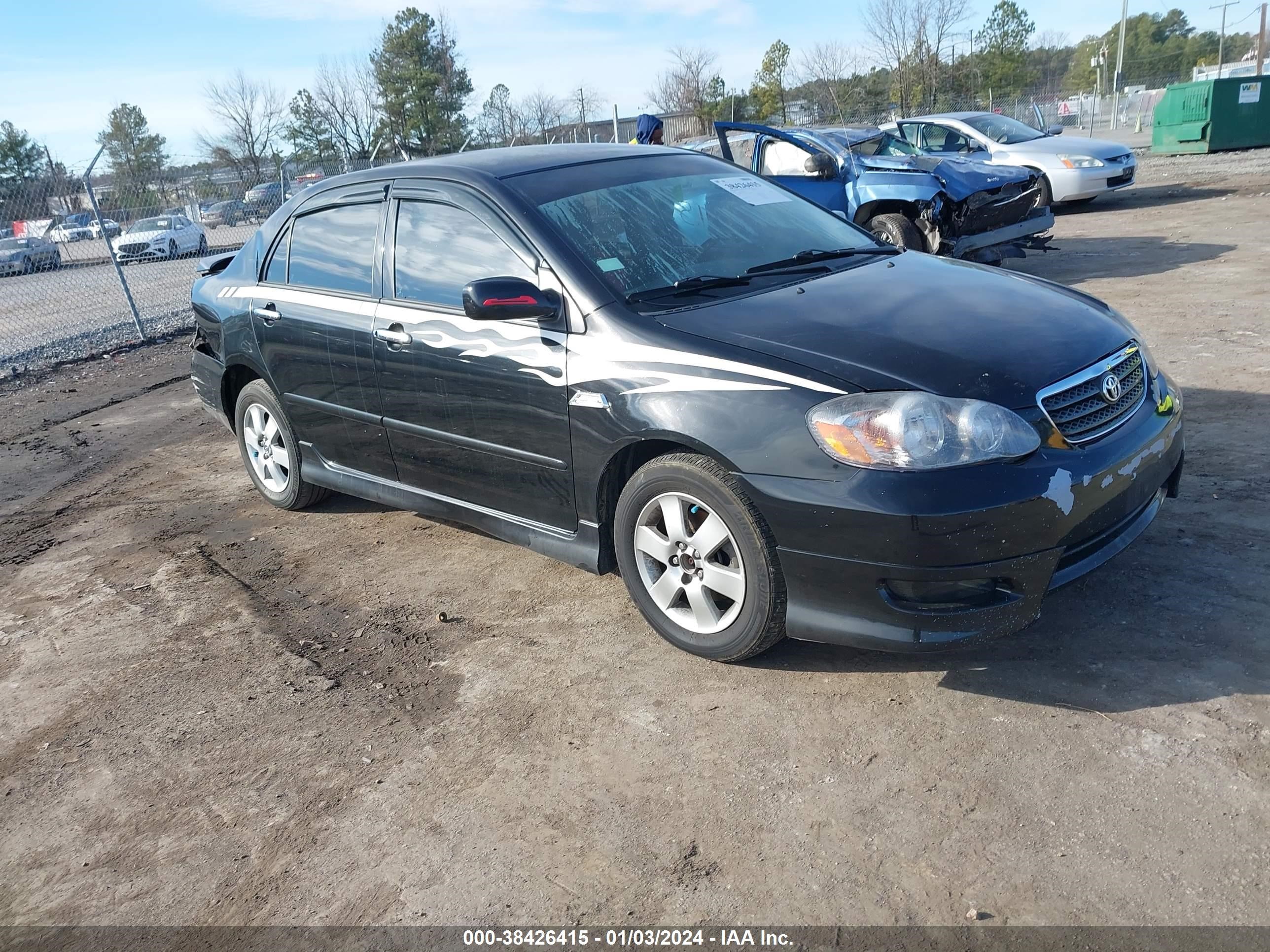 toyota corolla 2008 1nxbr32e98z966503