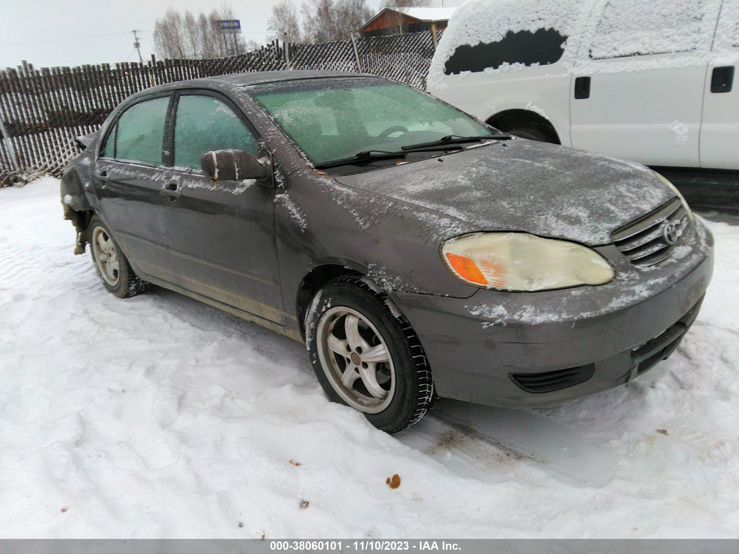 toyota corolla 2003 1nxbr32ex3z038448