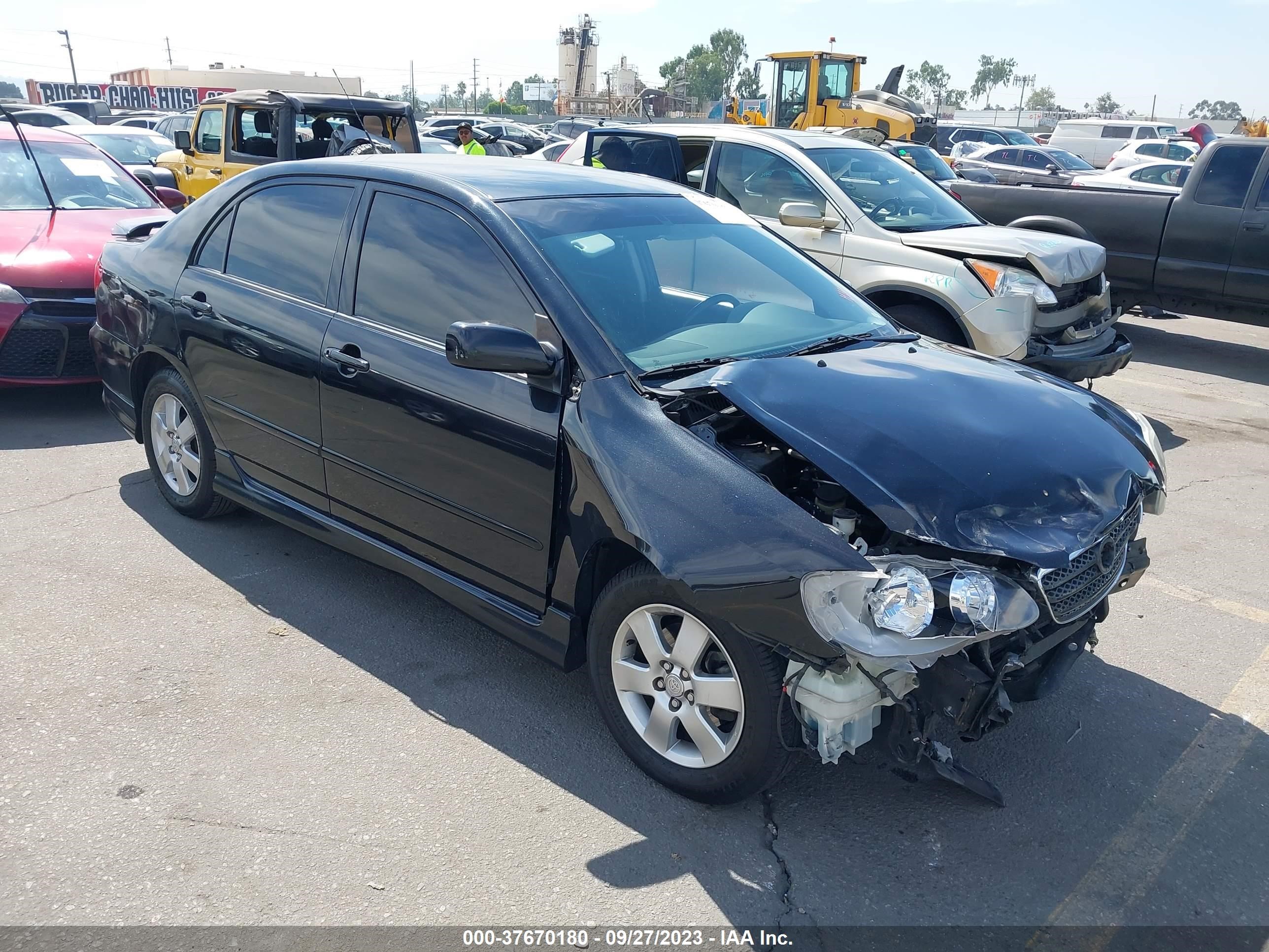 toyota corolla 2006 1nxbr32ex6z591895