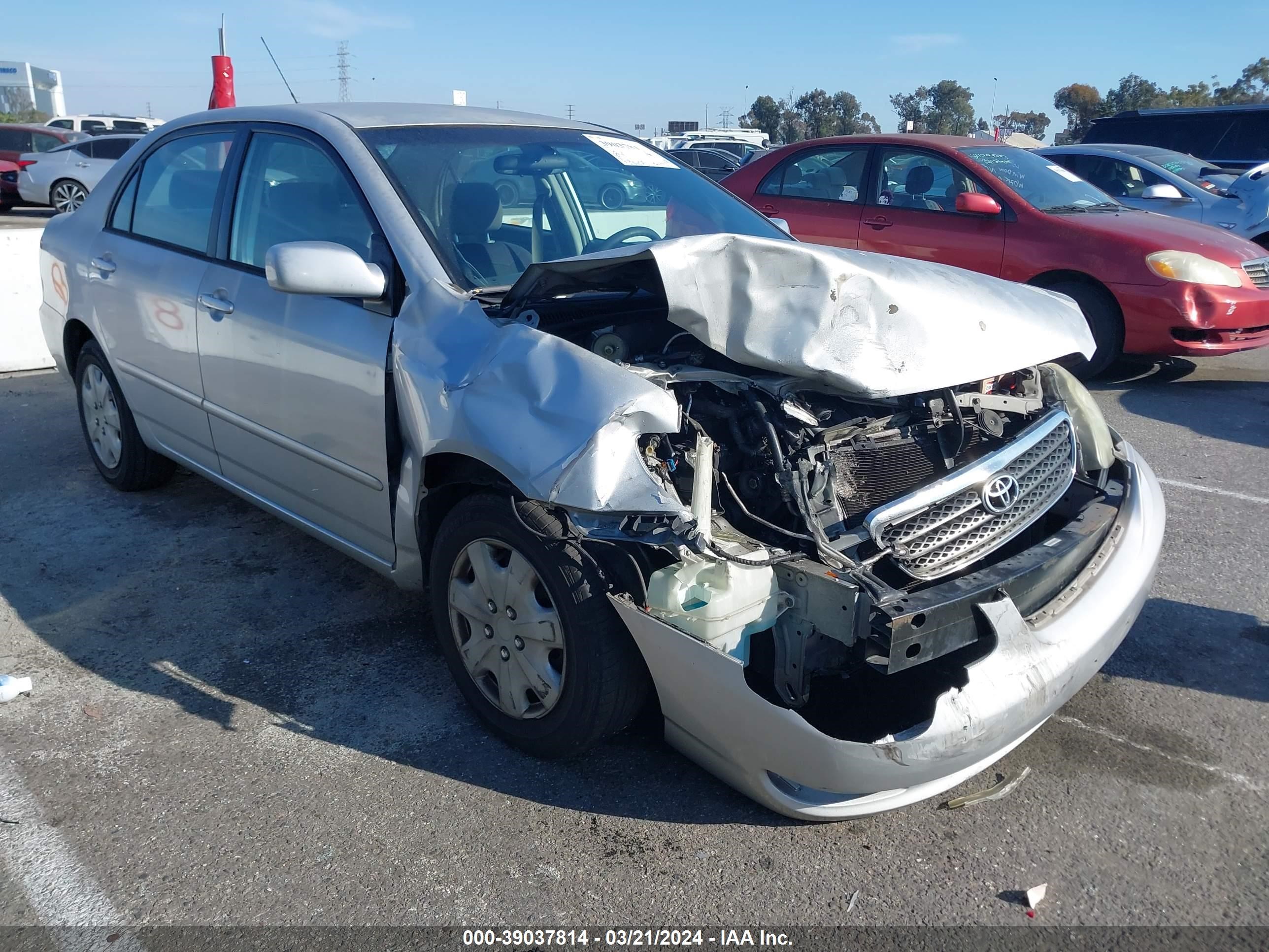 toyota corolla 2006 1nxbr32ex6z602457