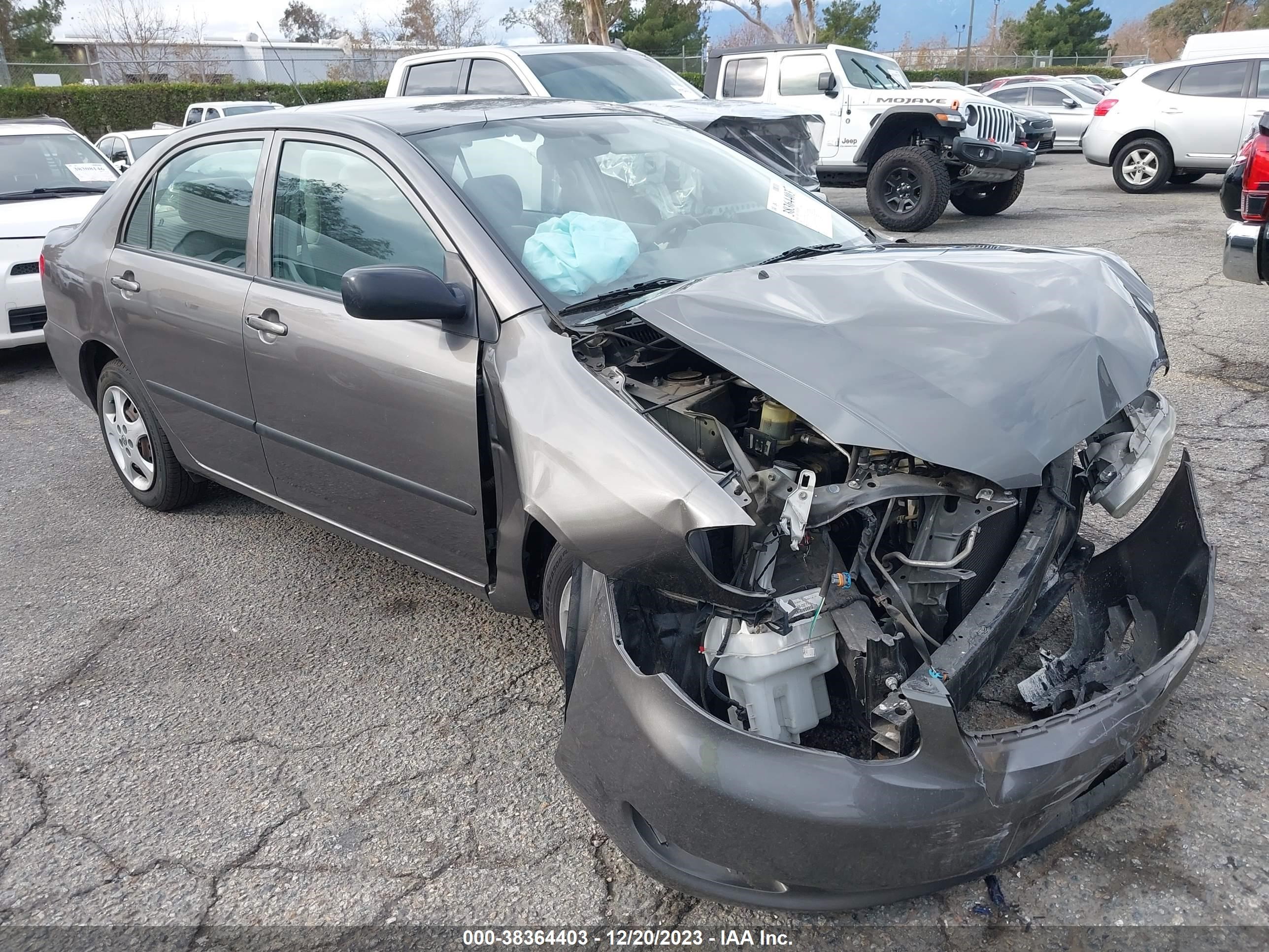 toyota corolla 2007 1nxbr32ex7z890756