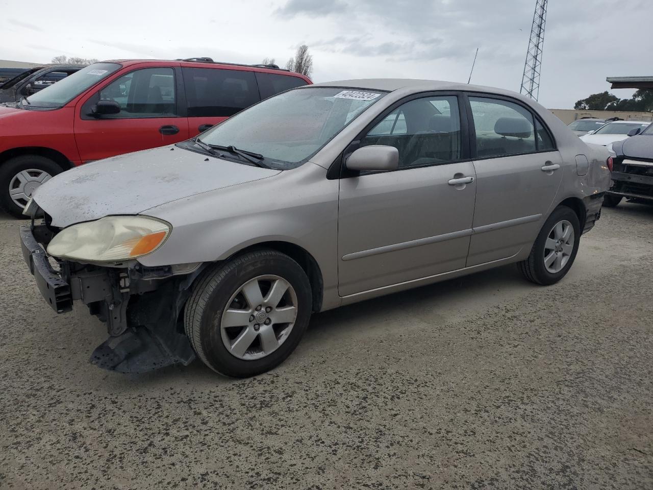 toyota corolla 2003 1nxbr38e53z107392